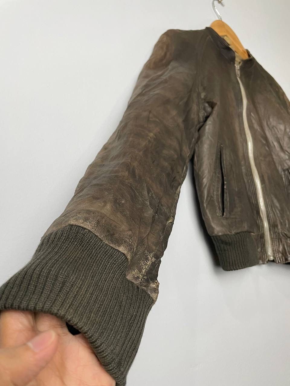Maison MIHARA YASUHIRO Rare🔥 Miharaya Yasuhiro Bikers Riding Leather Jacket Size US S / EU 44-46 / 1 - 2 Thumbnail