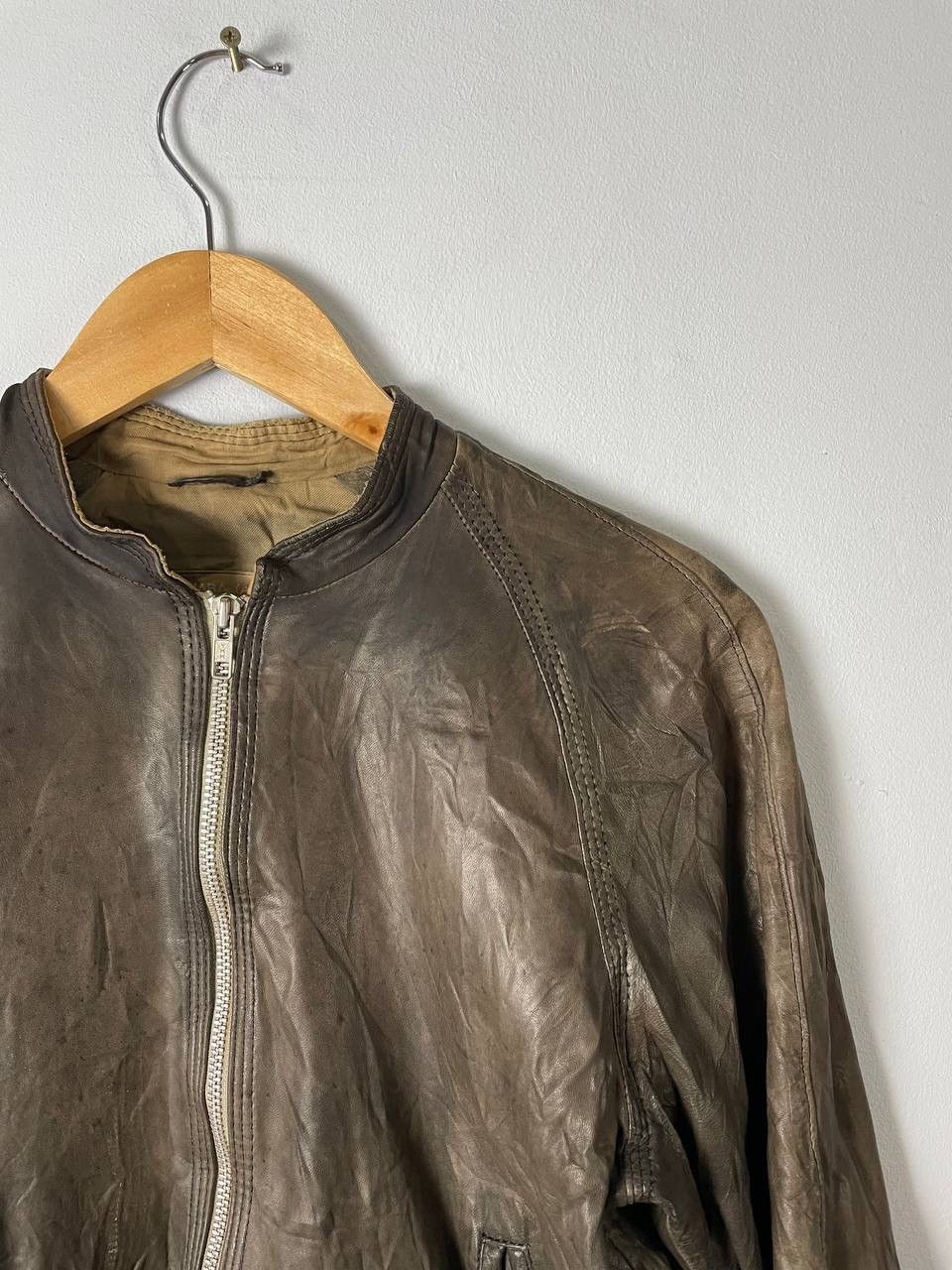 Maison MIHARA YASUHIRO Rare🔥 Miharaya Yasuhiro Bikers Riding Leather Jacket Size US S / EU 44-46 / 1 - 4 Thumbnail