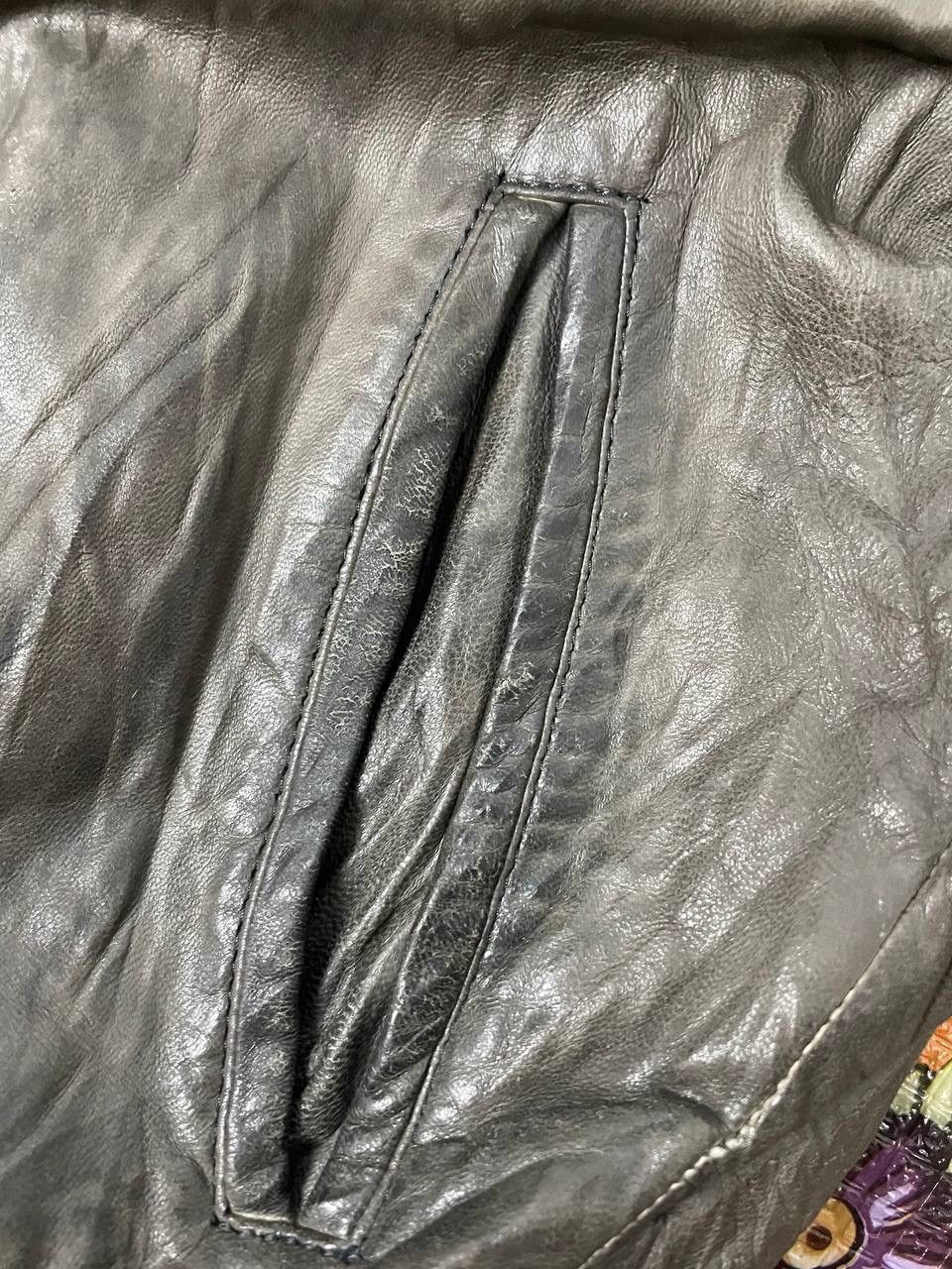 Maison MIHARA YASUHIRO Rare🔥 Miharaya Yasuhiro Bikers Riding Leather Jacket Size US S / EU 44-46 / 1 - 11 Thumbnail