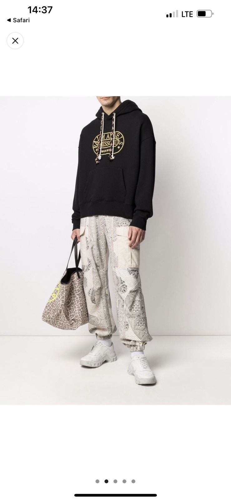 Missoni × Palm Angels Palm Angels x Missoni Logo Sweatshirt Size US M / EU 48-50 / 2 - 9 Thumbnail