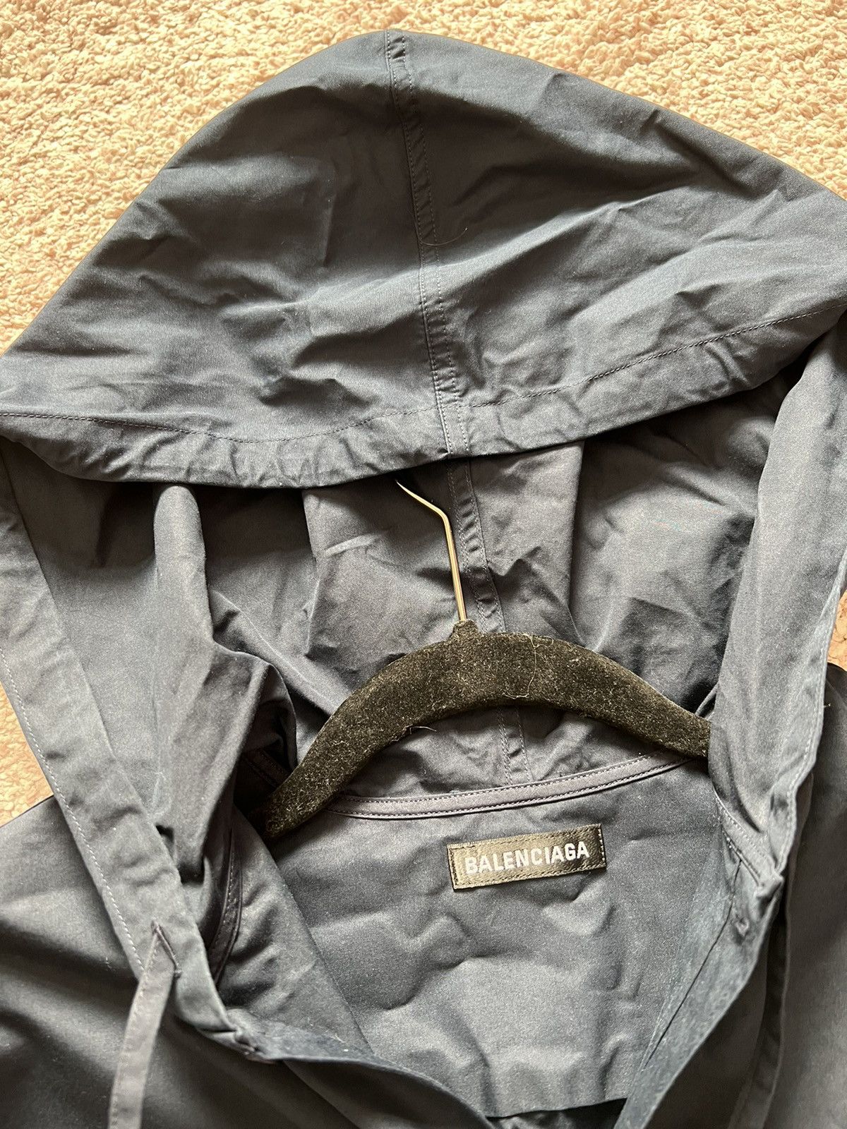 Balenciaga *RARE* hoodie shirt size 39 Size US M / EU 48-50 / 2 - 5 Thumbnail