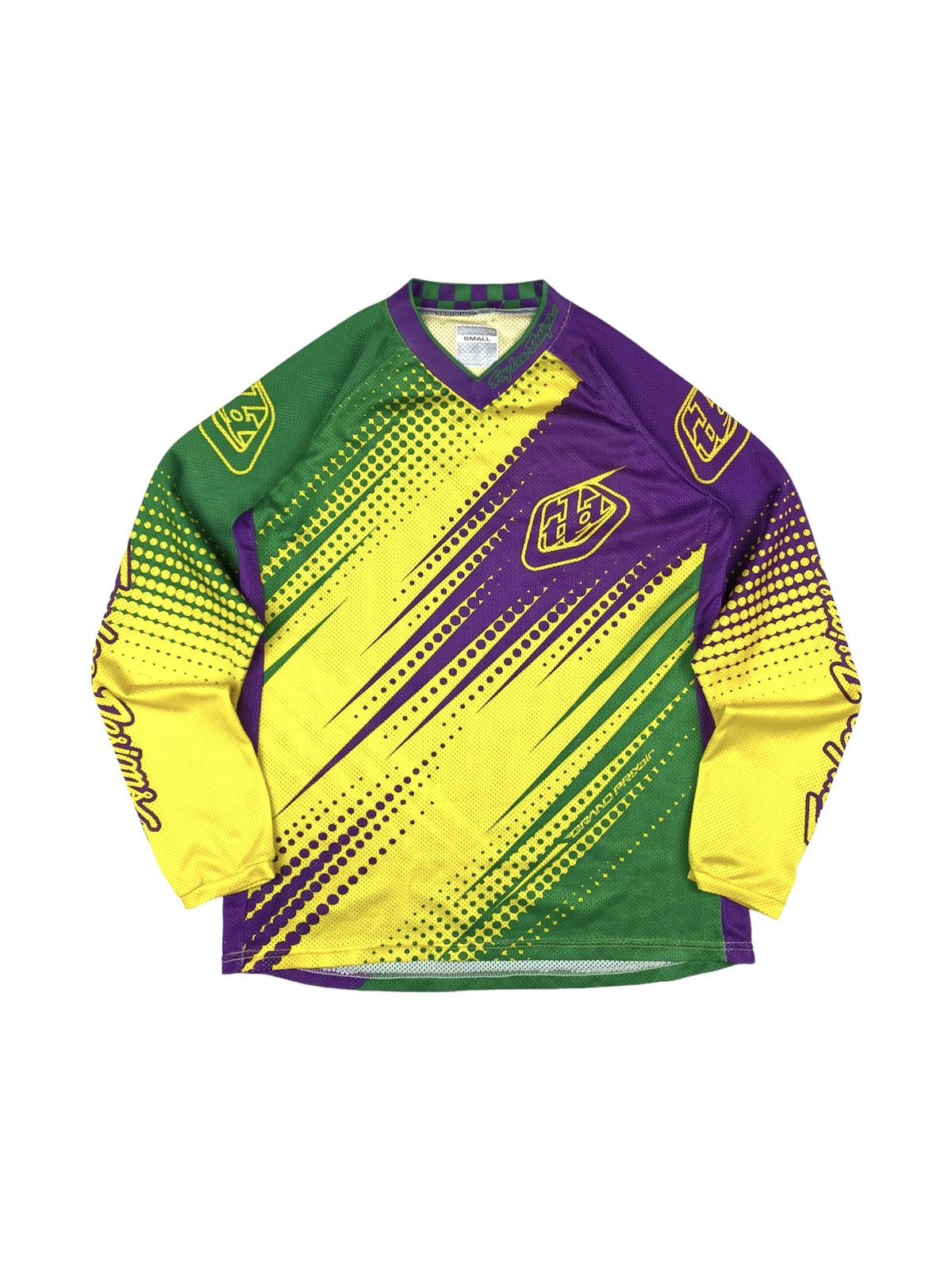 Vintage Vintage tld Troy Lee Design Moto Cross Jersey Hype Y2K Size US S / EU 44-46 / 1 - 1 Thumbnail