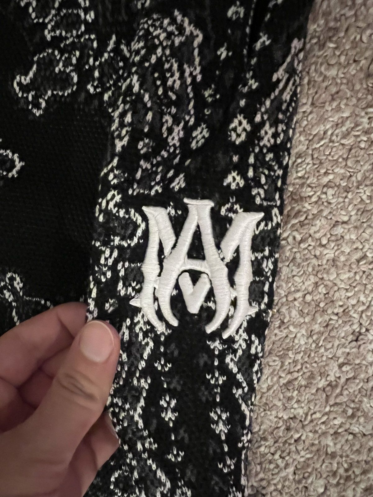 Amiri *1k DSWT Small* AMIRI B-BALL Cashmere Jogger Size US 30 / EU 46 - 6 Thumbnail