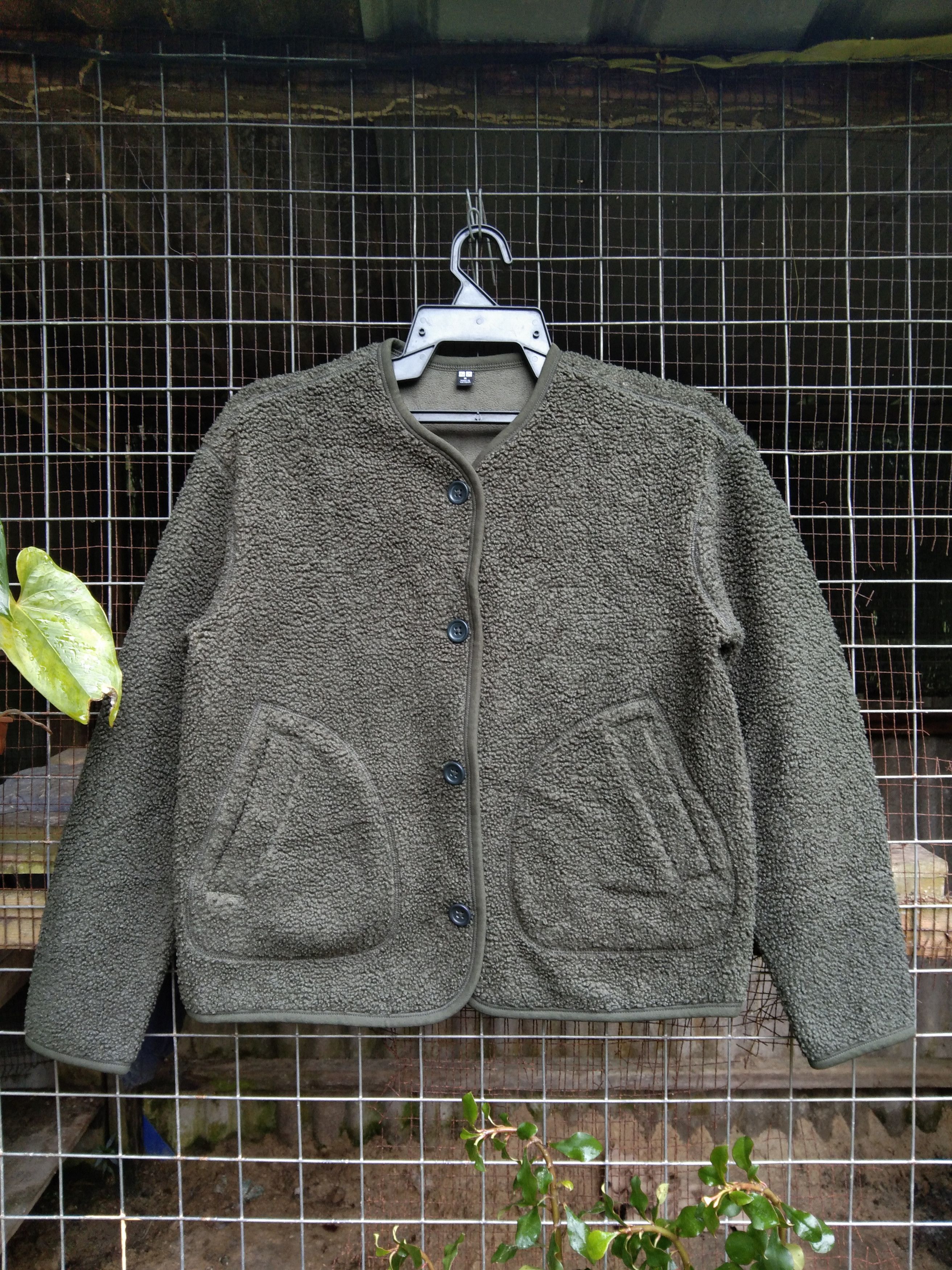 Uniqlo UNIQLO WOMEN PILE LINED FLEECE CARDIGAN Size M / US 6-8 / IT 42-44 - 1 Thumbnail