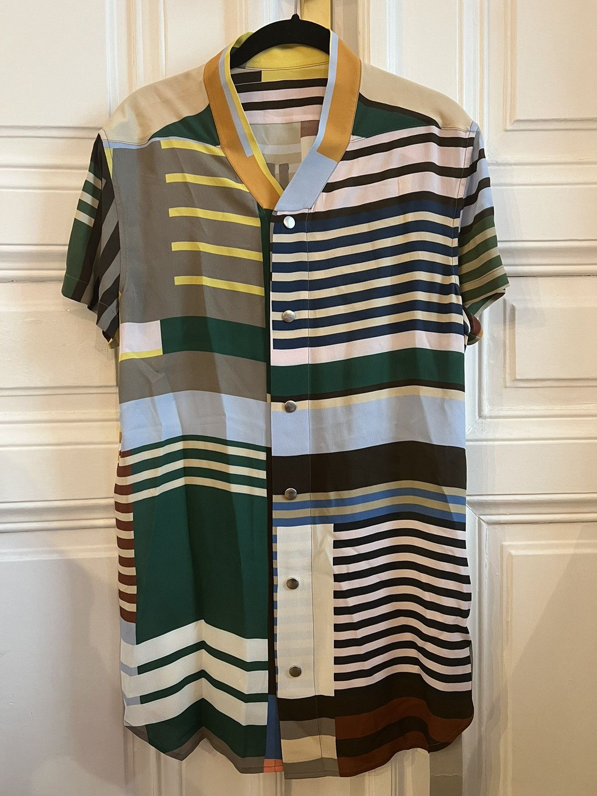 Rick Owens *RARE* SS20 Tecuatl UXMAL GOLF SHIRT Size US M / EU 48-50 / 2 - 2 Thumbnail