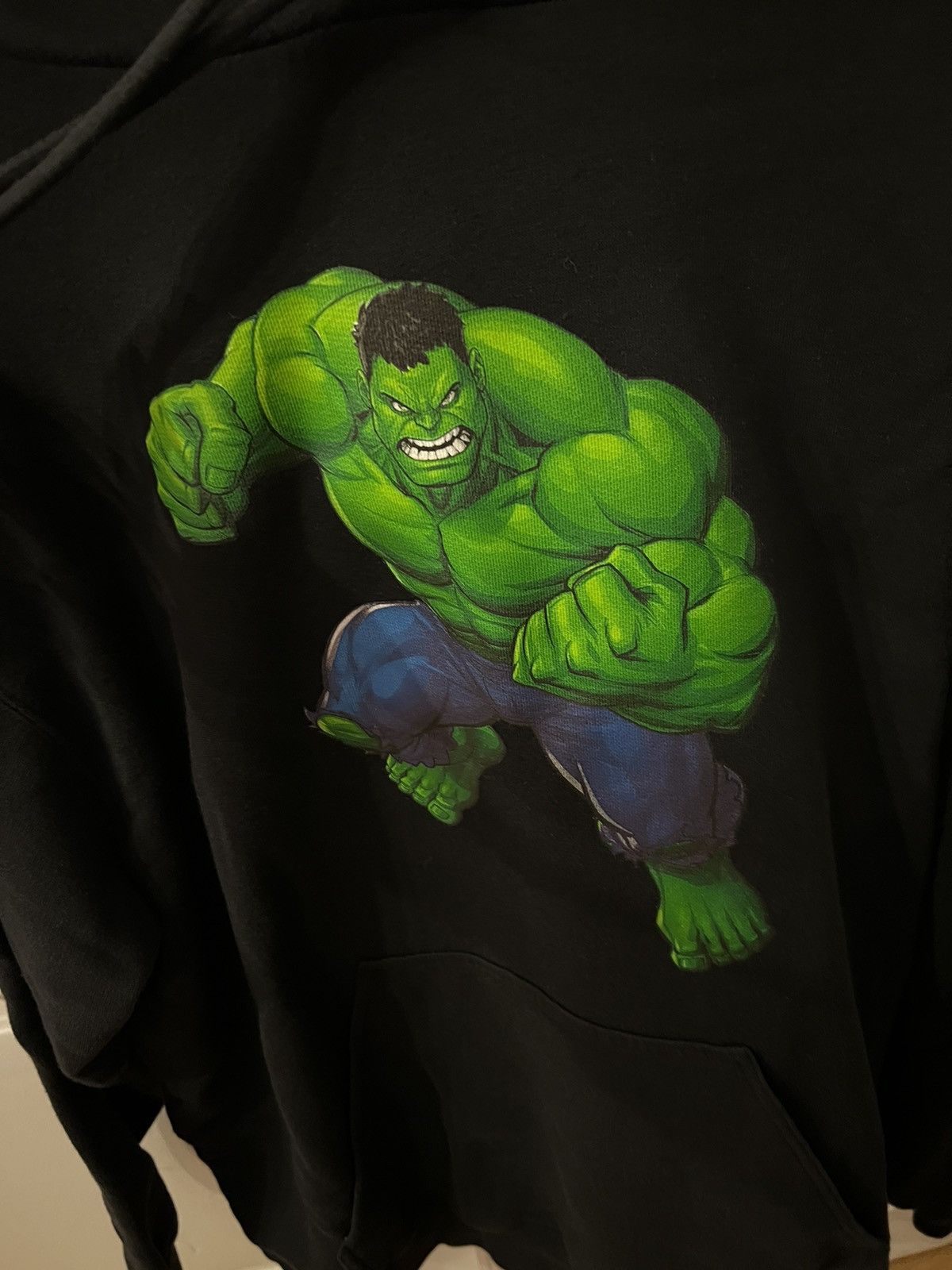 Balenciaga *NEW* Marvel x Balenciaga Hulk Hoodie Size US M / EU 48-50 / 2 - 2 Thumbnail