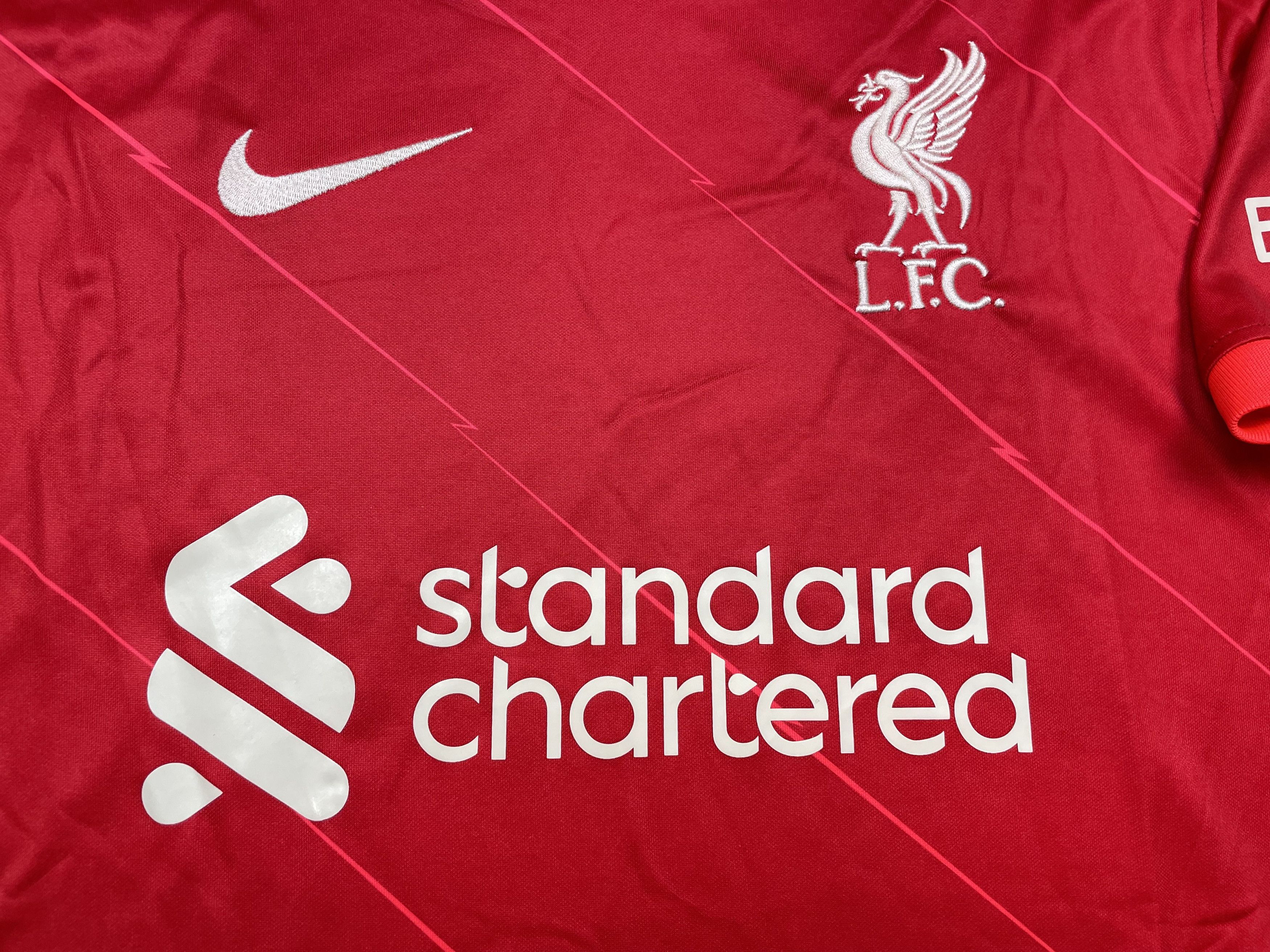 Nike Liverpool football shirt 2021 Soccer Tee Y2K Hype Sport Rare Size US XXL / EU 58 / 5 - 3 Thumbnail