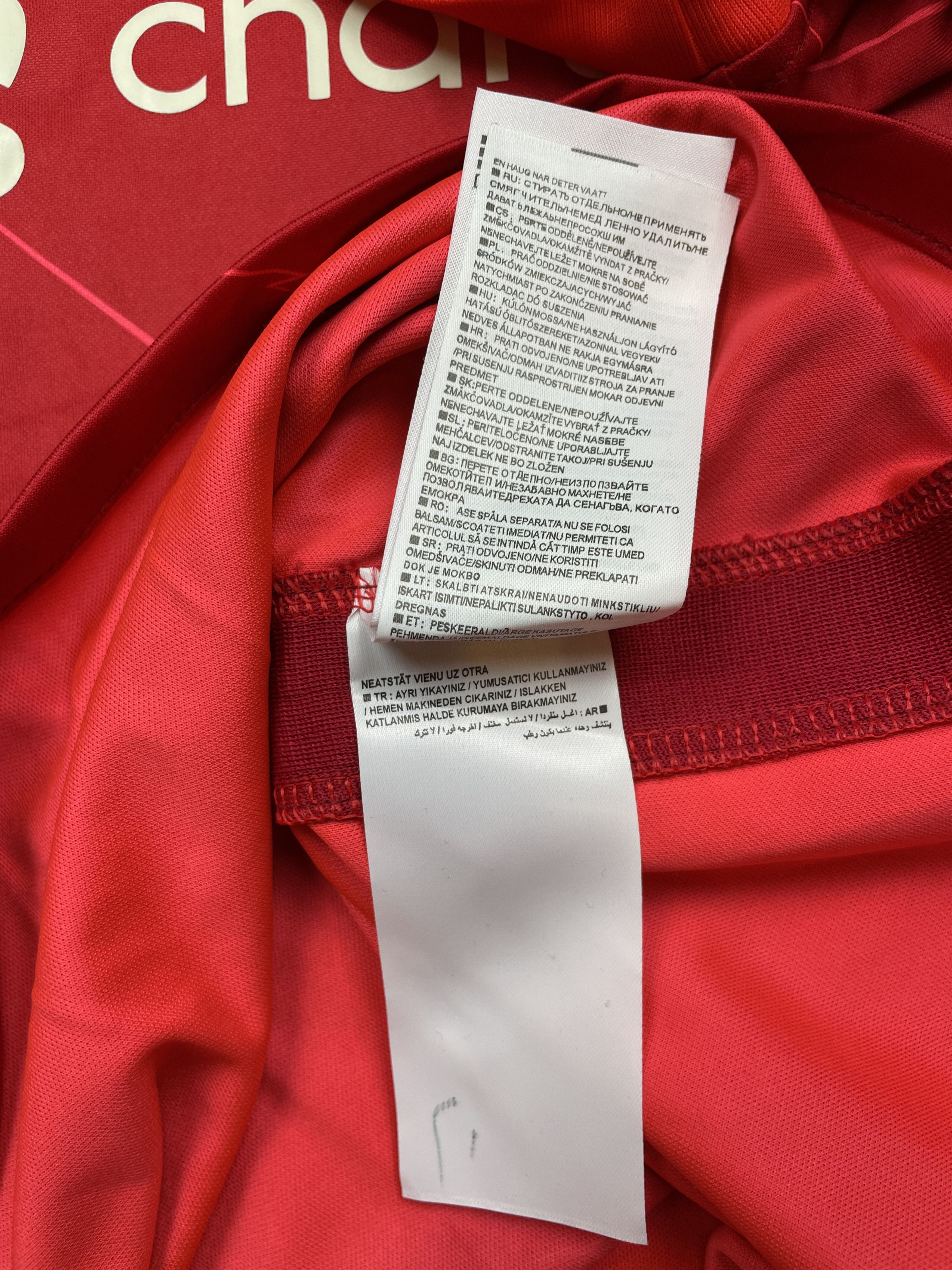 Nike Liverpool football shirt 2021 Soccer Tee Y2K Hype Sport Rare Size US XXL / EU 58 / 5 - 11 Thumbnail