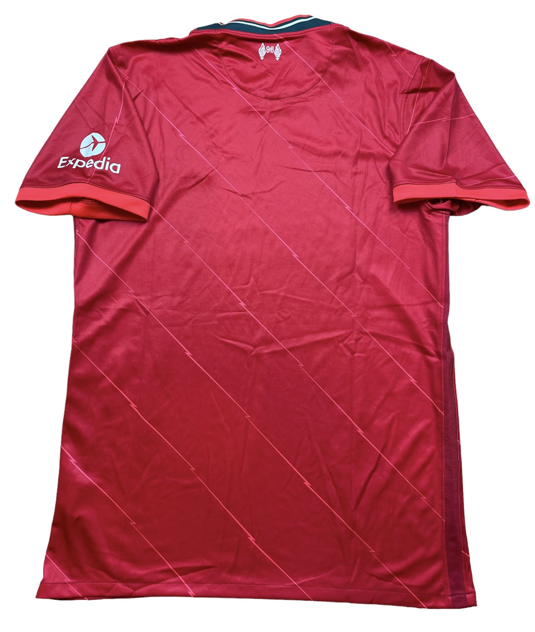 Nike Liverpool football shirt 2021 Soccer Tee Y2K Hype Sport Rare Size US XXL / EU 58 / 5 - 2 Thumbnail
