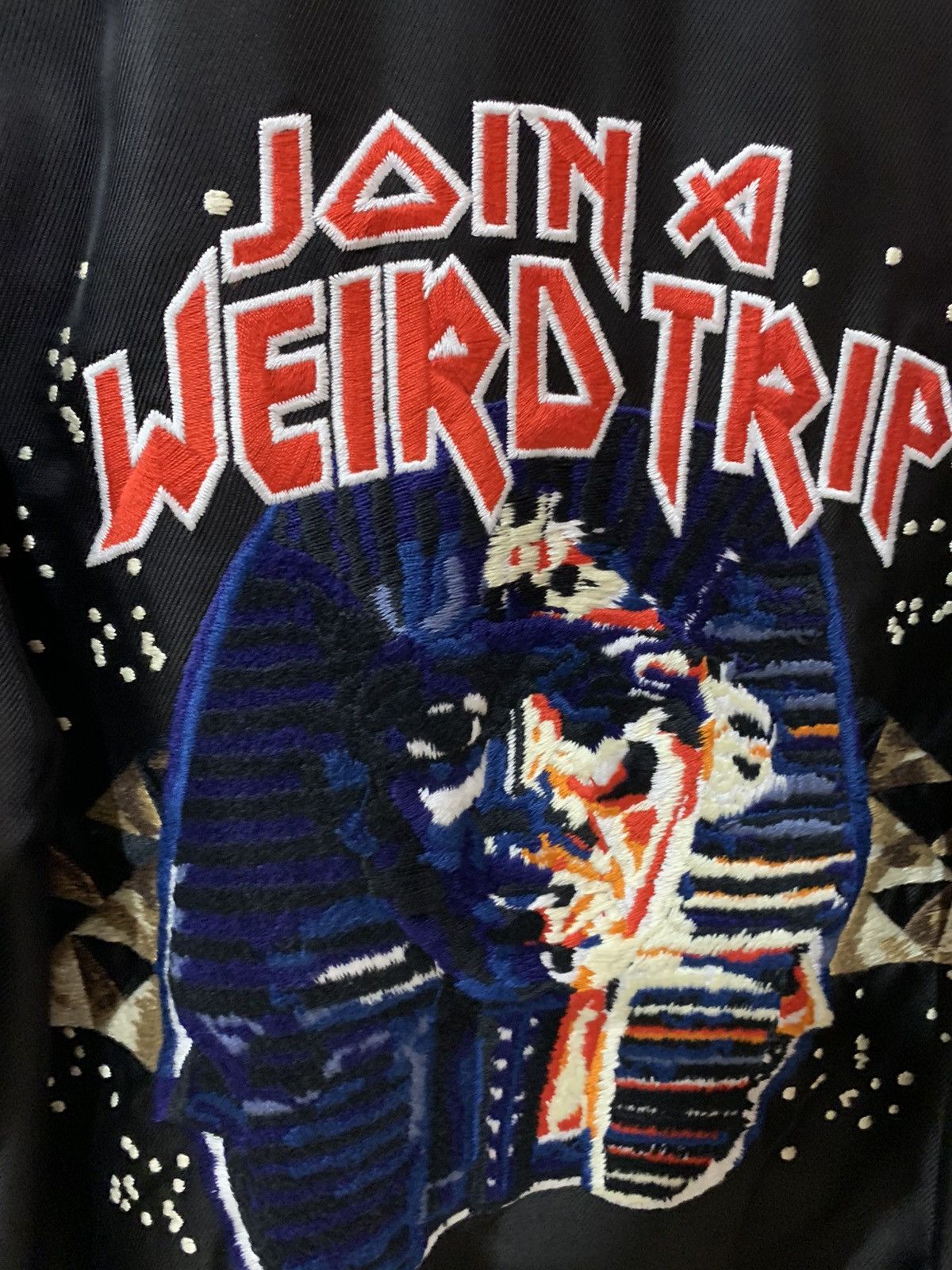 Balenciaga BALENCIAGA Join A Weird Trip Bomber Collectors Jacket Medium Size US L / EU 52-54 / 3 - 3 Thumbnail