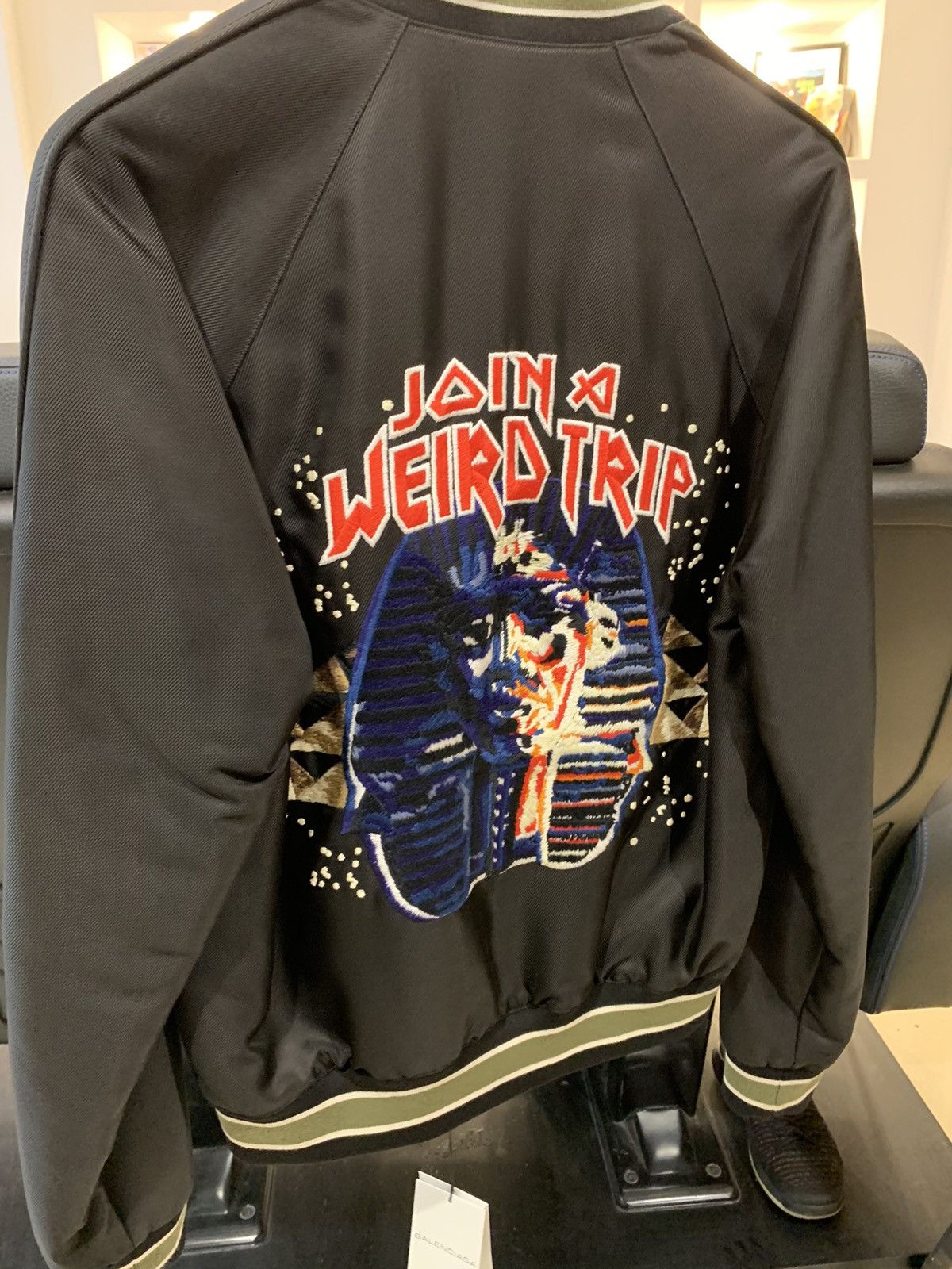 Balenciaga BALENCIAGA Join A Weird Trip Bomber Collectors Jacket Medium Size US L / EU 52-54 / 3 - 2 Thumbnail