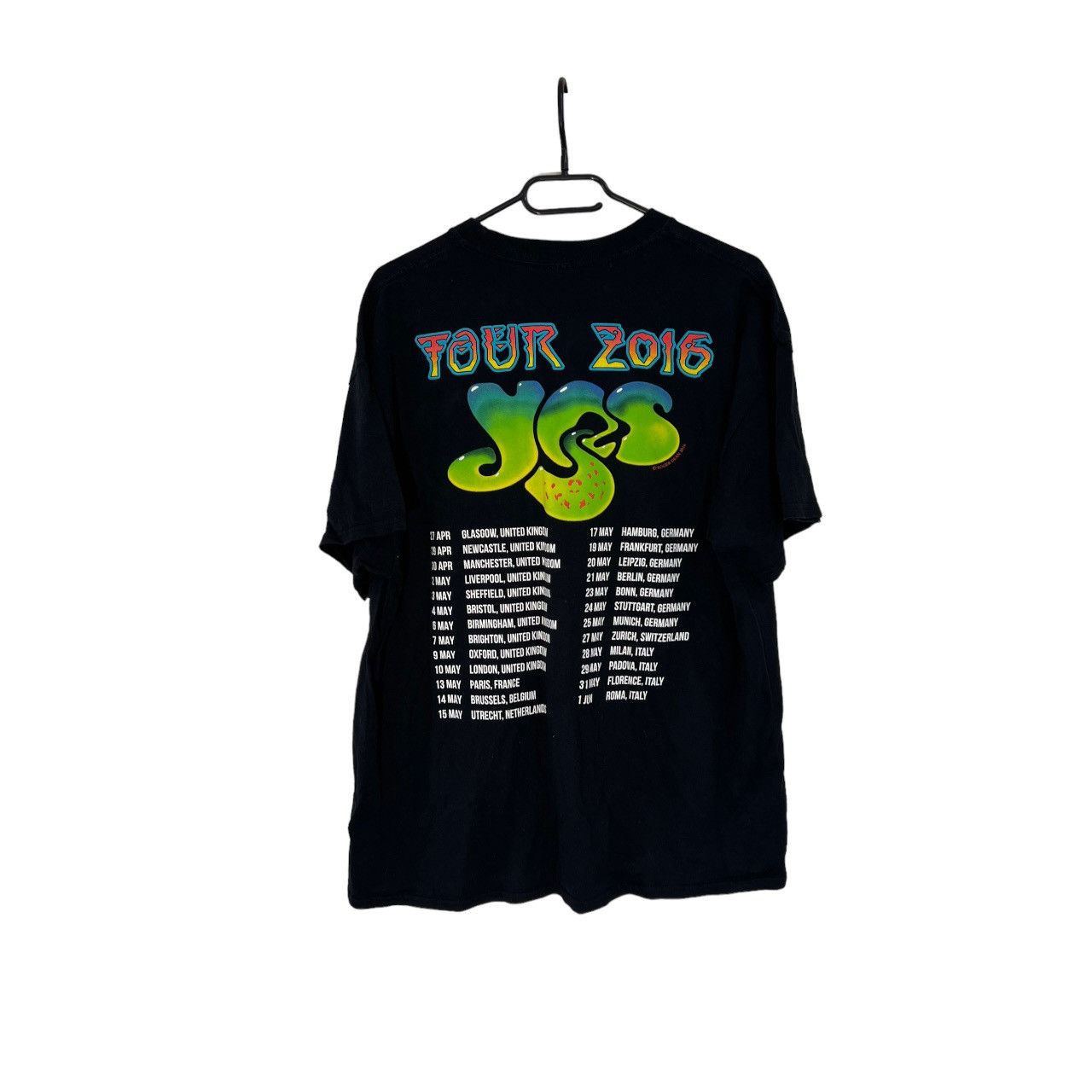 Vintage Roger dean tour 2016 t-shirt retro tee 90s black Size US M / EU 48-50 / 2 - 2 Preview