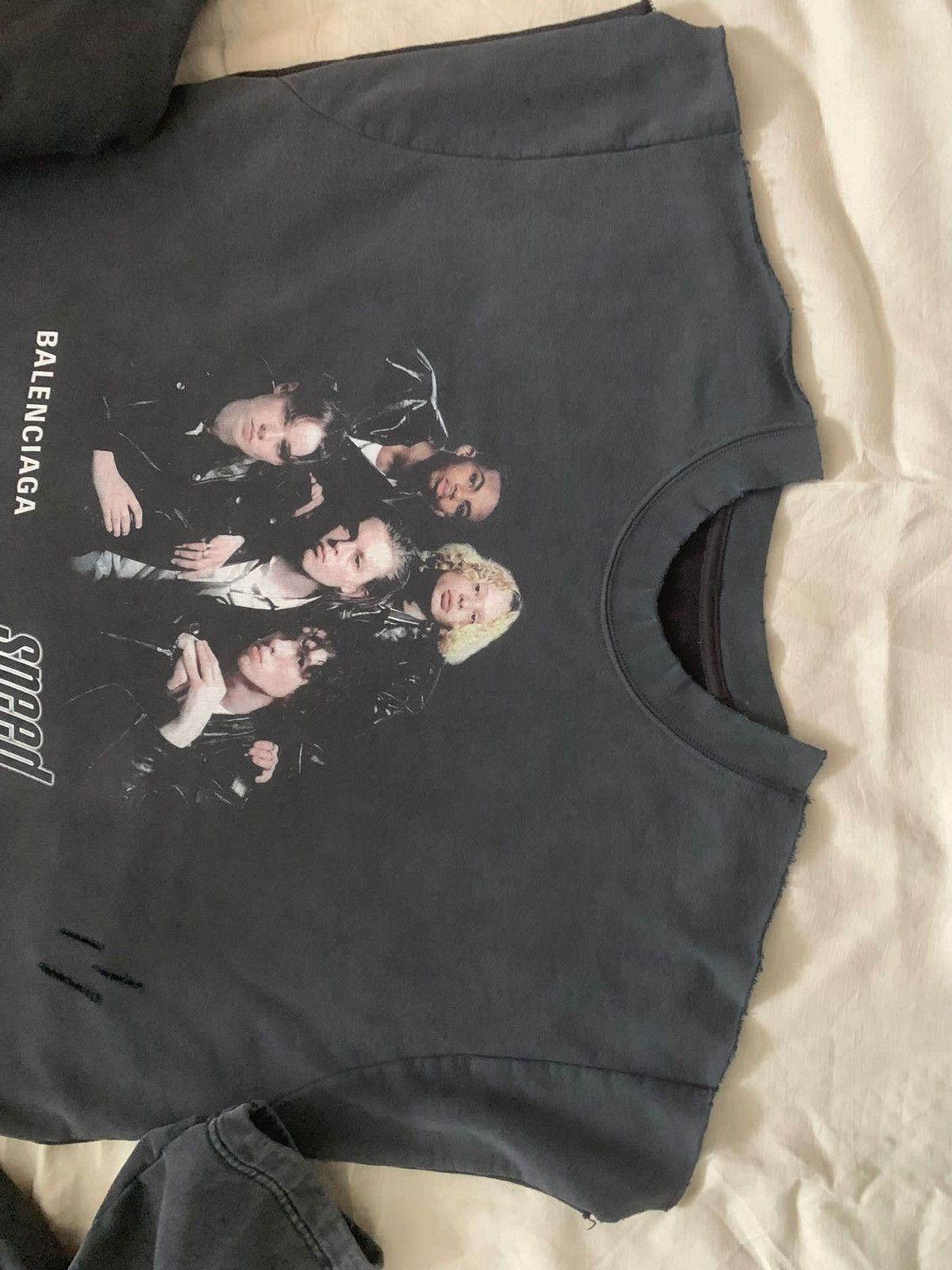Balenciaga *RARE* Balenciaga Upside Down Hoodie Size US L / EU 52-54 / 3 - 5 Thumbnail