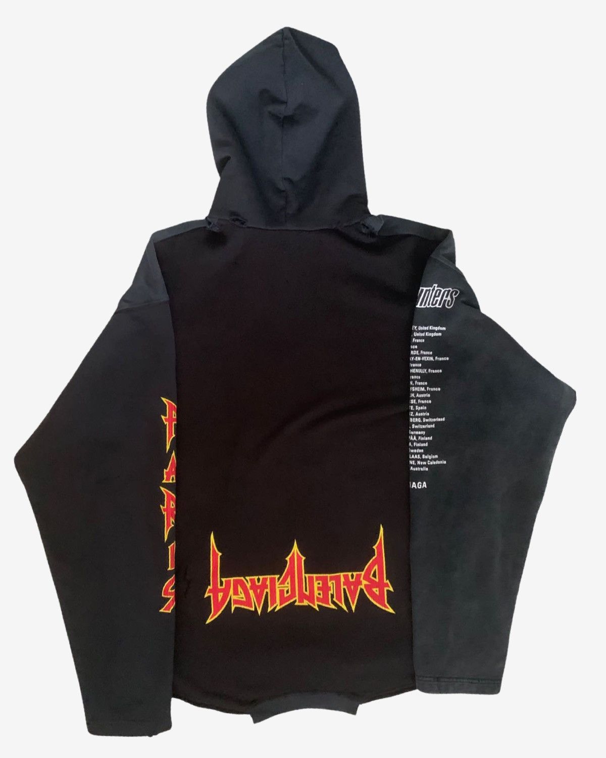 Balenciaga *RARE* Balenciaga Upside Down Hoodie Size US L / EU 52-54 / 3 - 2 Thumbnail