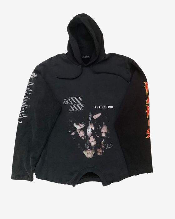 Balenciaga *RARE* Balenciaga Upside Down Hoodie | Grailed