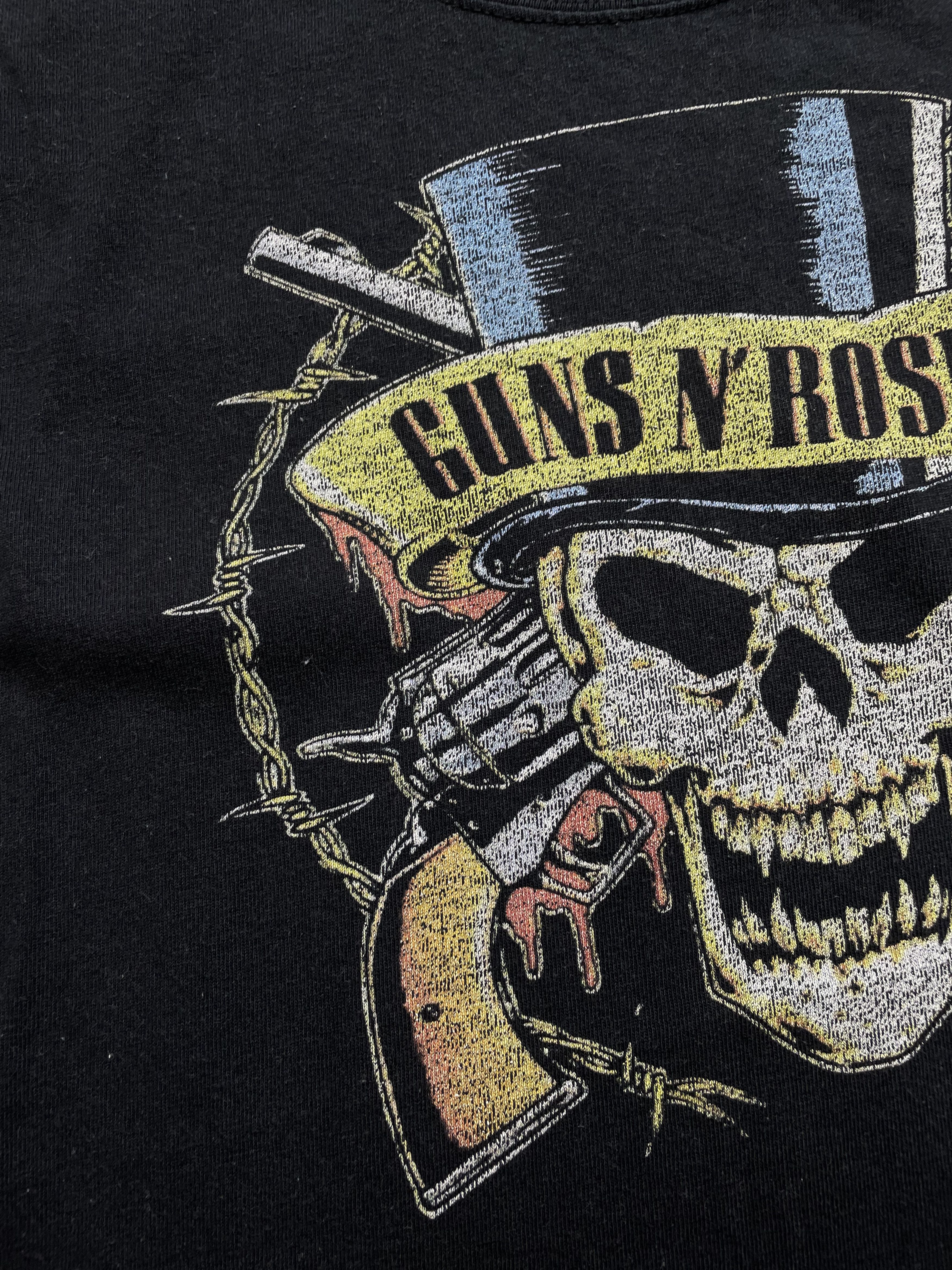 Band Tees × Guns N' Roses × Vintage Vintage Guns N’ roses Band Tee Shirt Rare Y2K Hype Drill Size US L / EU 52-54 / 3 - 4 Thumbnail