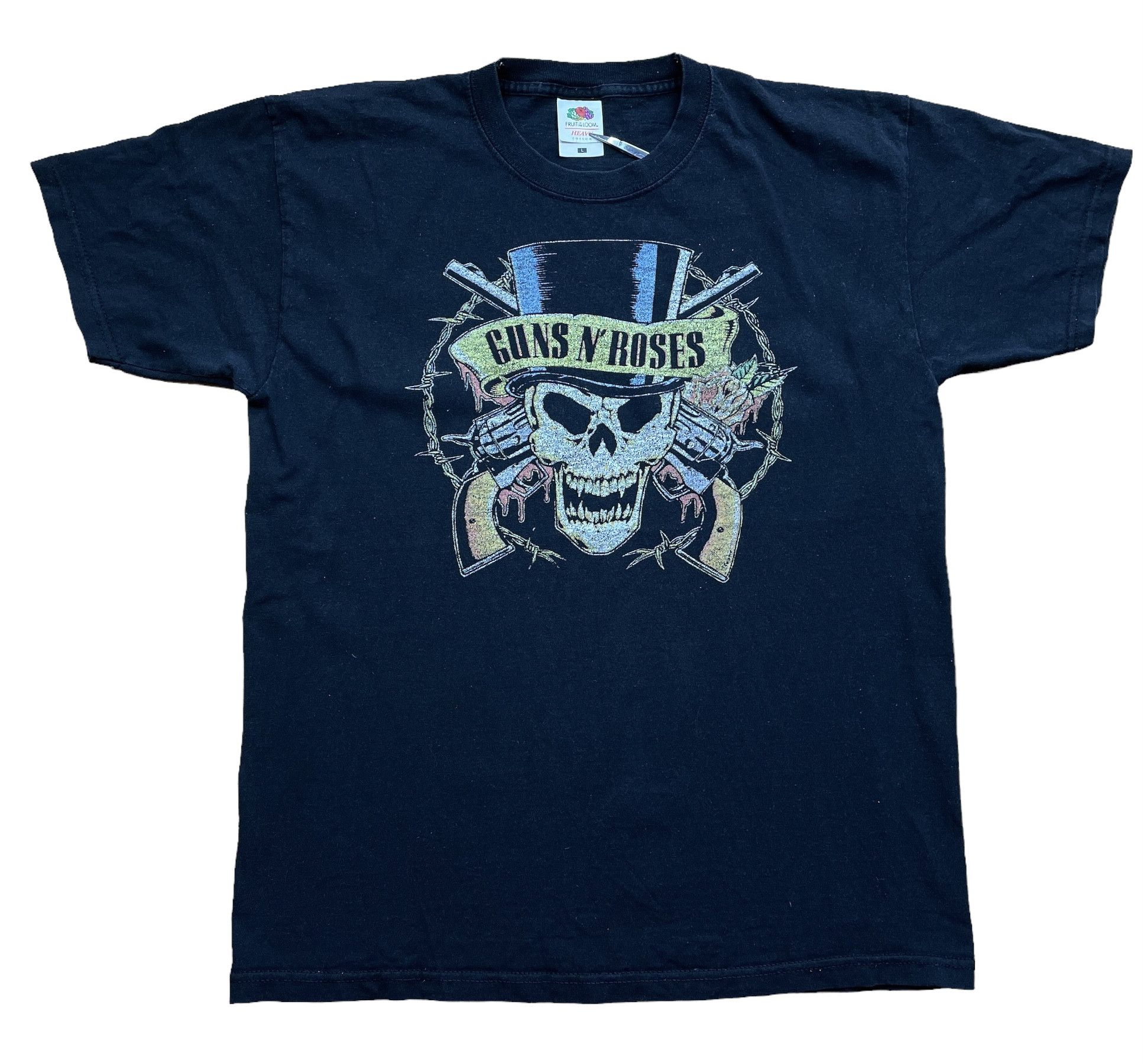 Band Tees × Guns N' Roses × Vintage Vintage Guns N’ roses Band Tee Shirt Rare Y2K Hype Drill Size US L / EU 52-54 / 3 - 1 Thumbnail