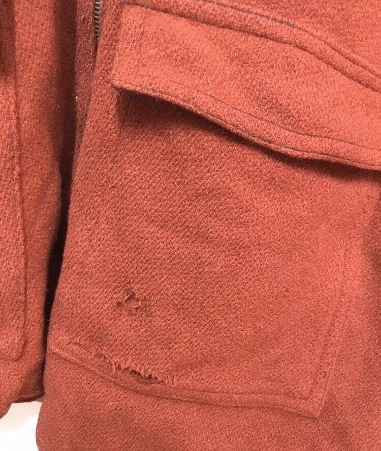 Vintage 🔥super rare🔥50s-60s reversible wool jacket conmar zip Size US S / EU 44-46 / 1 - 4 Thumbnail