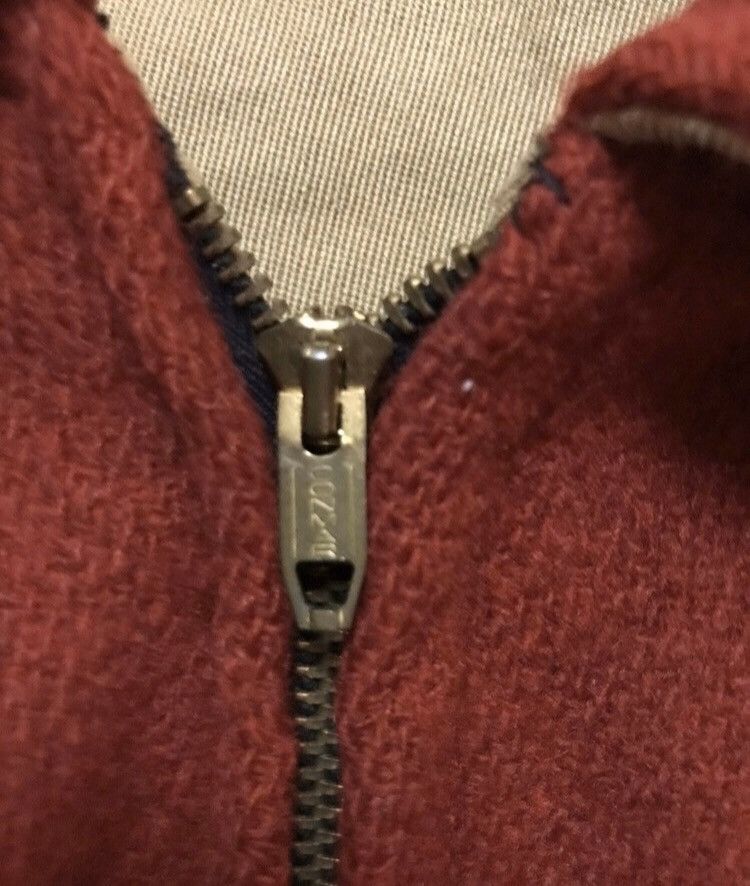 Vintage 🔥super rare🔥50s-60s reversible wool jacket conmar zip Size US S / EU 44-46 / 1 - 6 Thumbnail