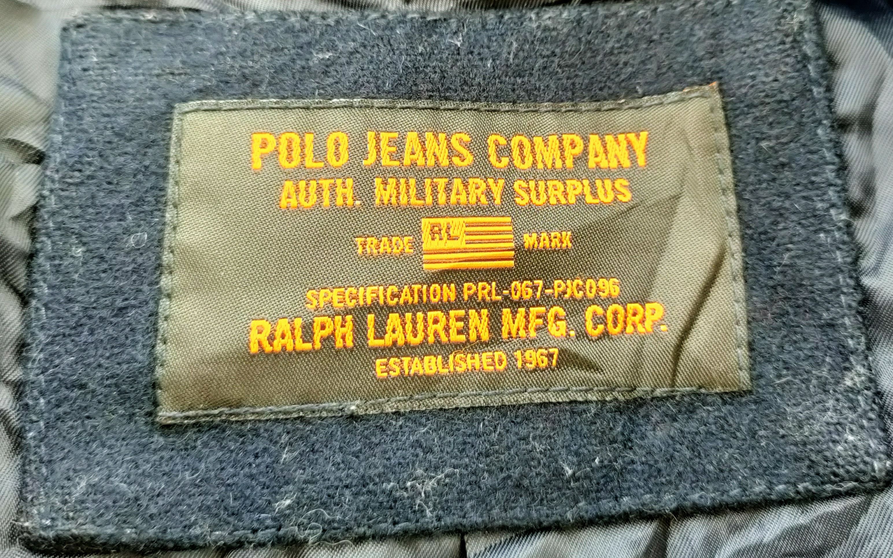 Polo Ralph Lauren Polo Jeans Wool Military Jacket Size M / US 6-8 / IT 42-44 - 3 Thumbnail