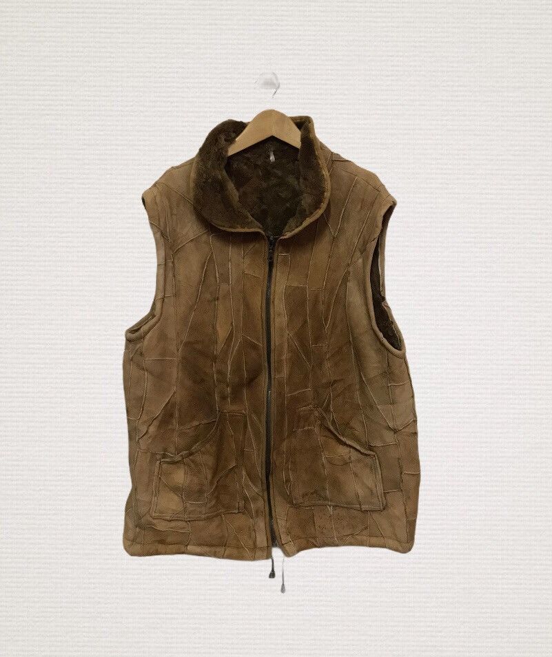 Leather Hai sporting Sherling leather vest Size US M / EU 48-50 / 2 - 1 Thumbnail