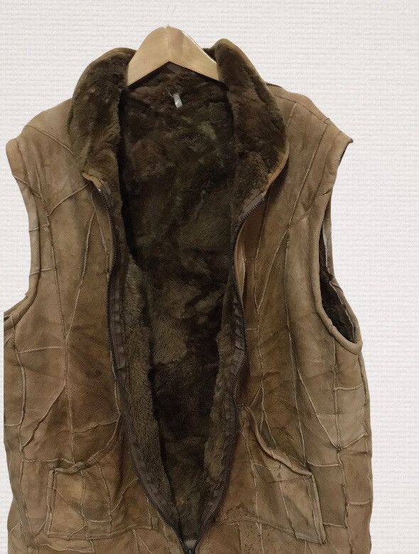 Leather Hai sporting Sherling leather vest Size US M / EU 48-50 / 2 - 3 Thumbnail