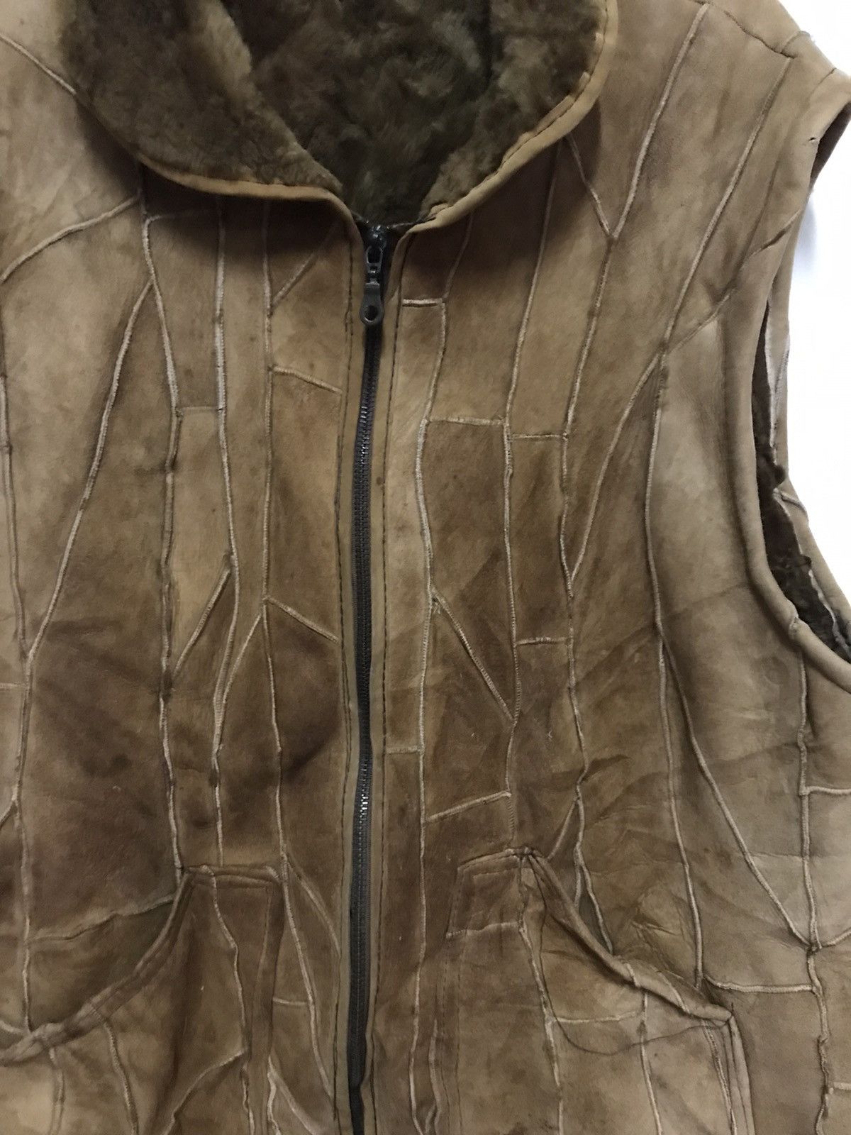 Leather Hai sporting Sherling leather vest Size US M / EU 48-50 / 2 - 7 Thumbnail