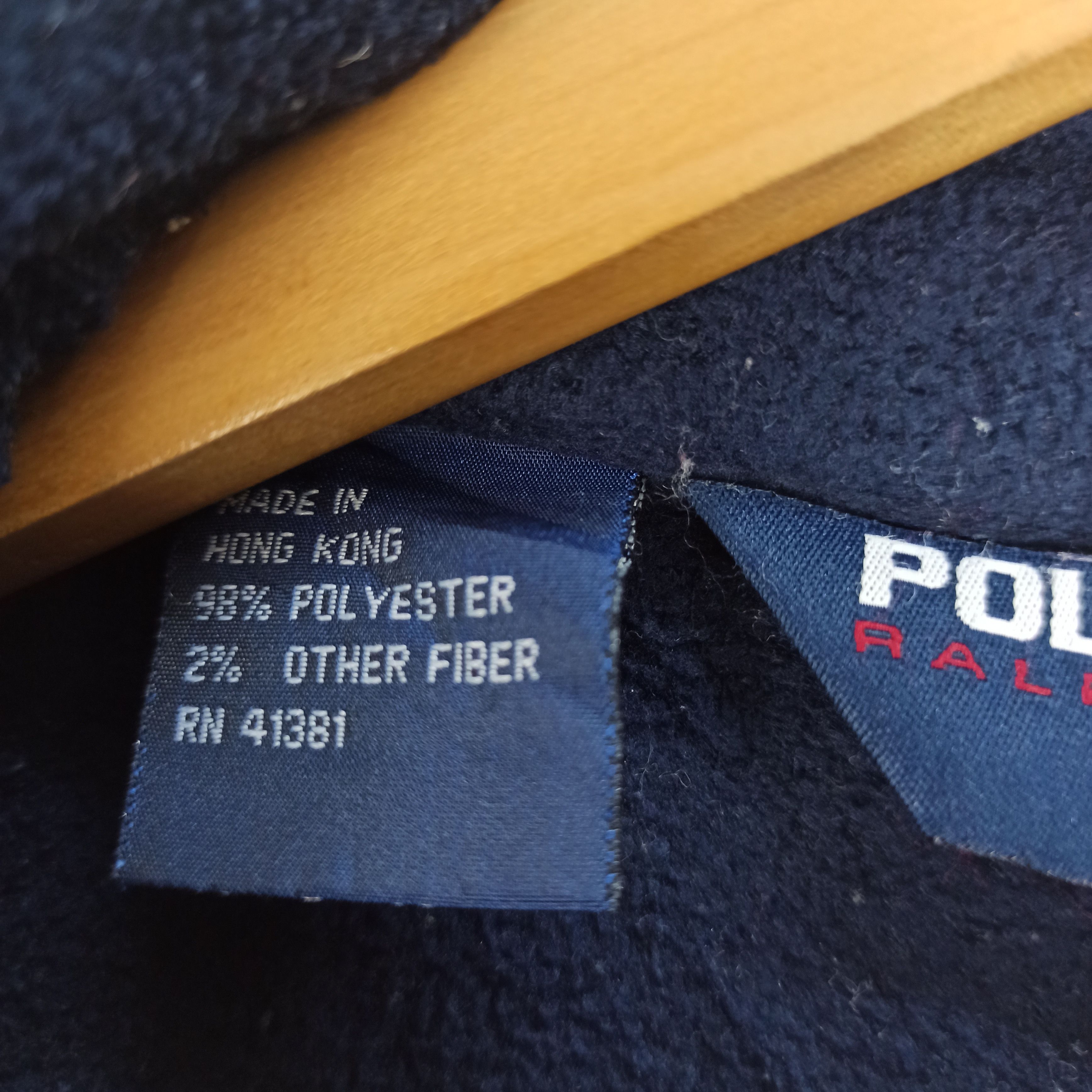 Polo Ralph Lauren Vintage Polo Sport Ralph Lauren Fleece Jacket Full Zipper Size US XL / EU 56 / 4 - 8 Thumbnail