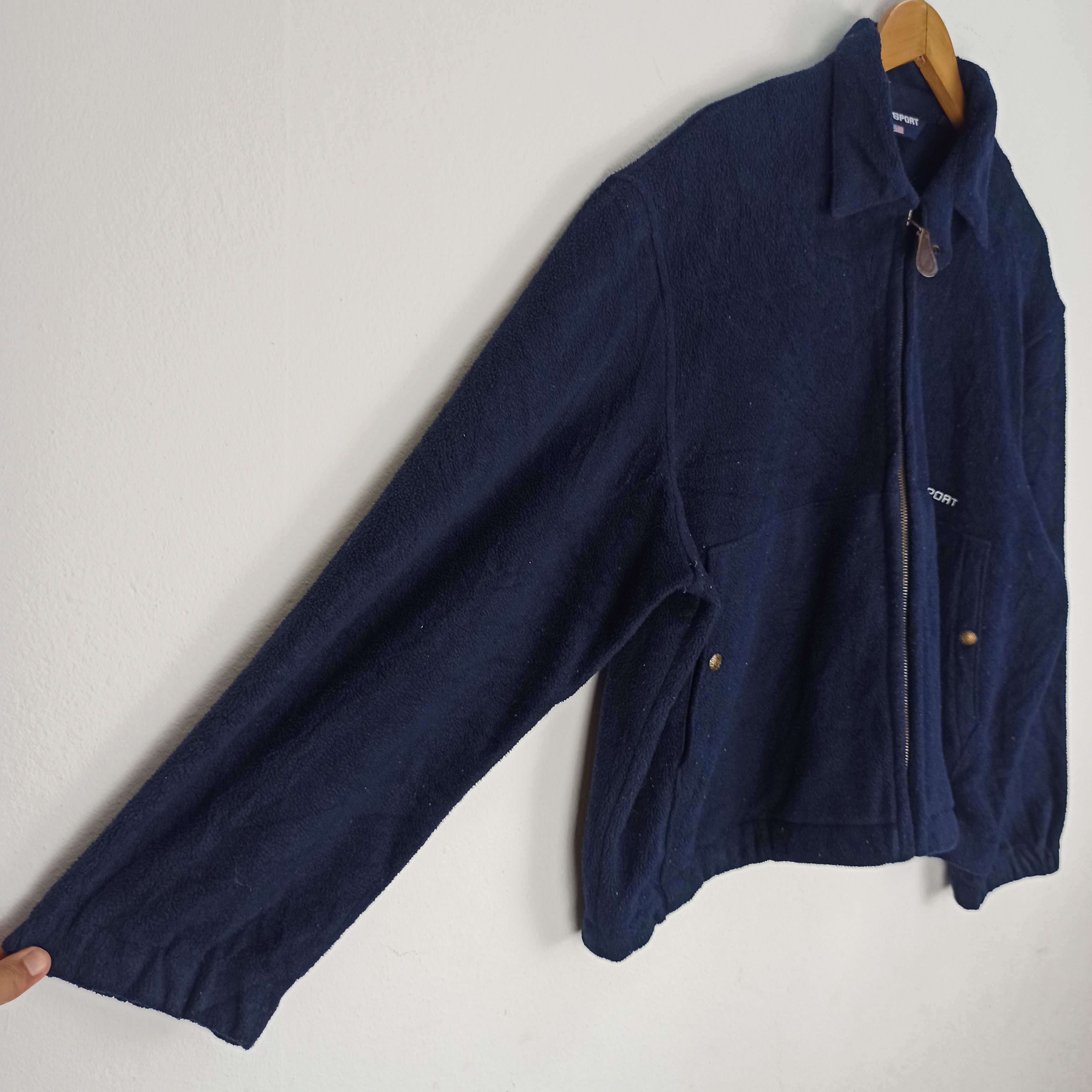 Polo Ralph Lauren Vintage Polo Sport Ralph Lauren Fleece Jacket Full Zipper Size US XL / EU 56 / 4 - 3 Thumbnail