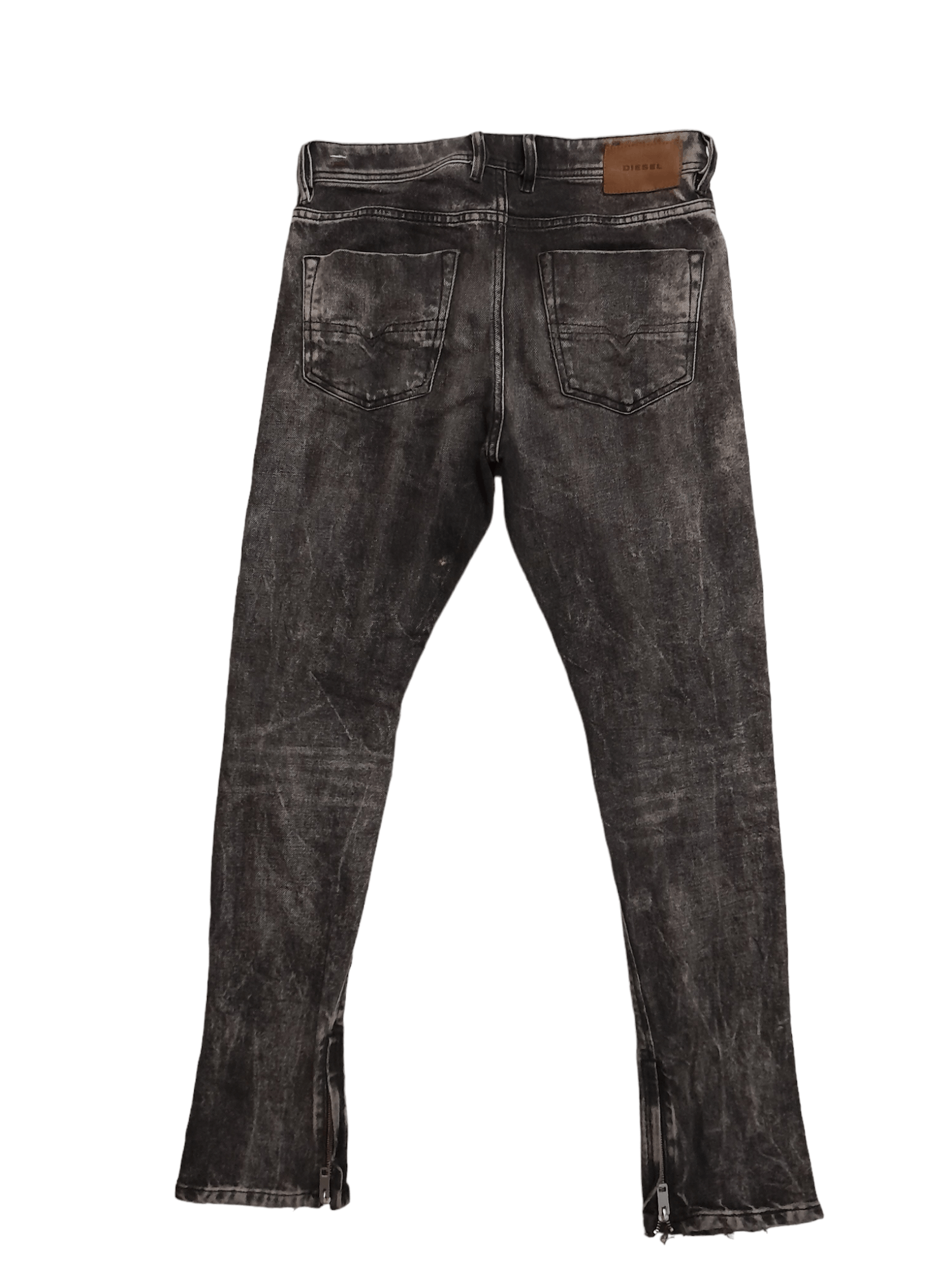 Diesel Diesel Bikers DeepZip Denim (E934) Size US 31 - 1 Thumbnail