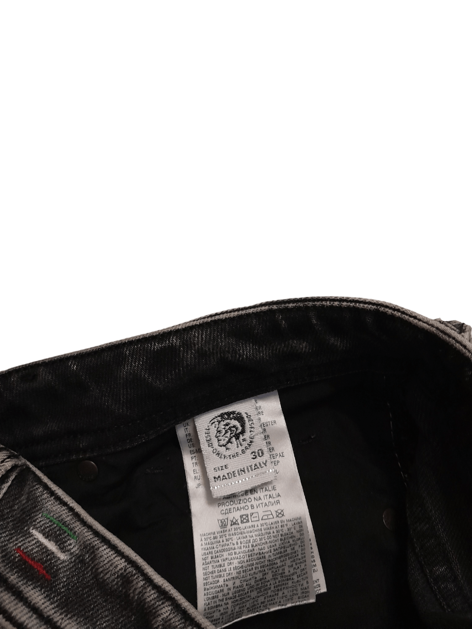 Diesel Diesel Bikers DeepZip Denim (E934) Size US 31 - 8 Thumbnail