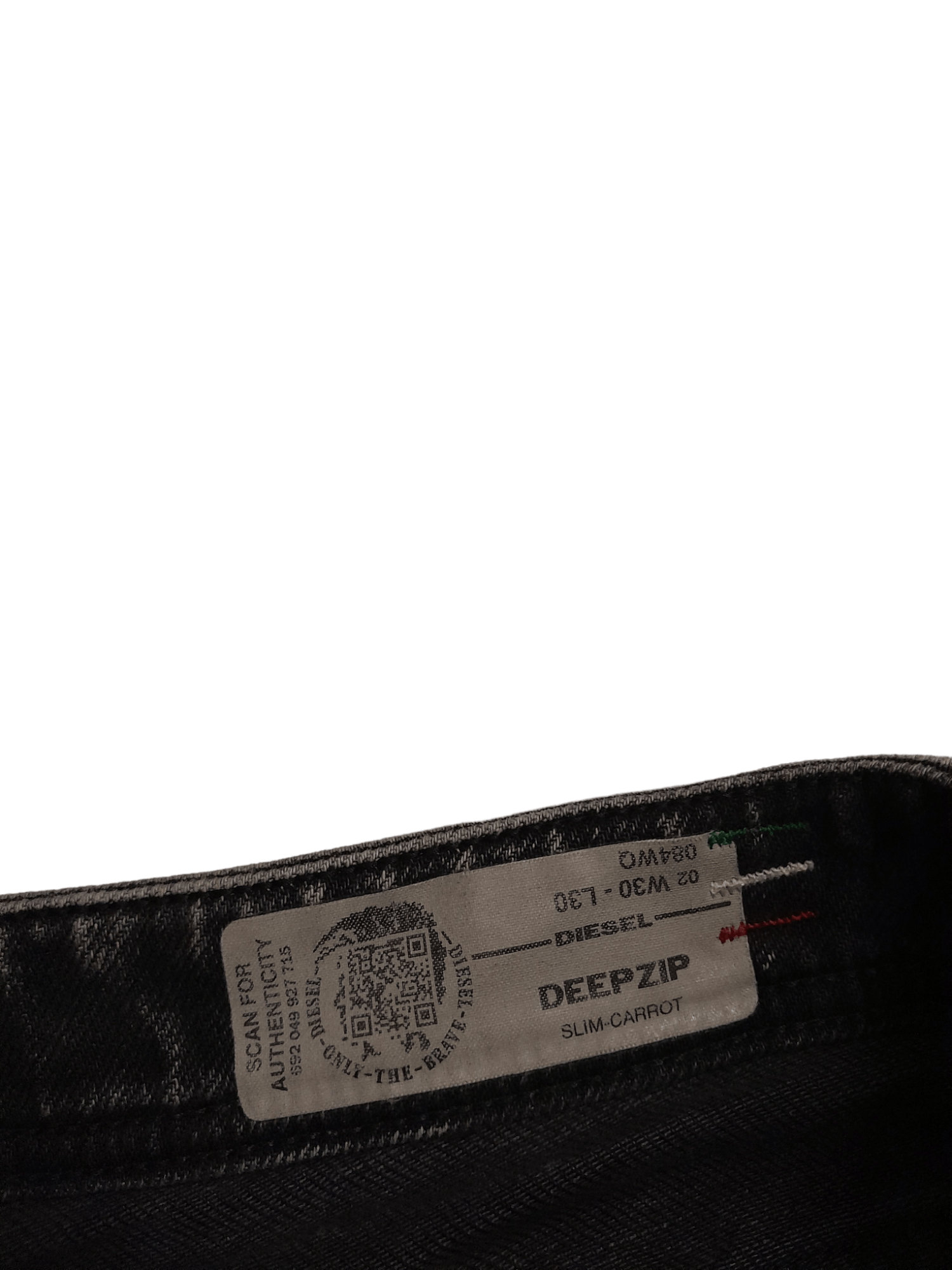 Diesel Diesel Bikers DeepZip Denim (E934) Size US 31 - 7 Thumbnail