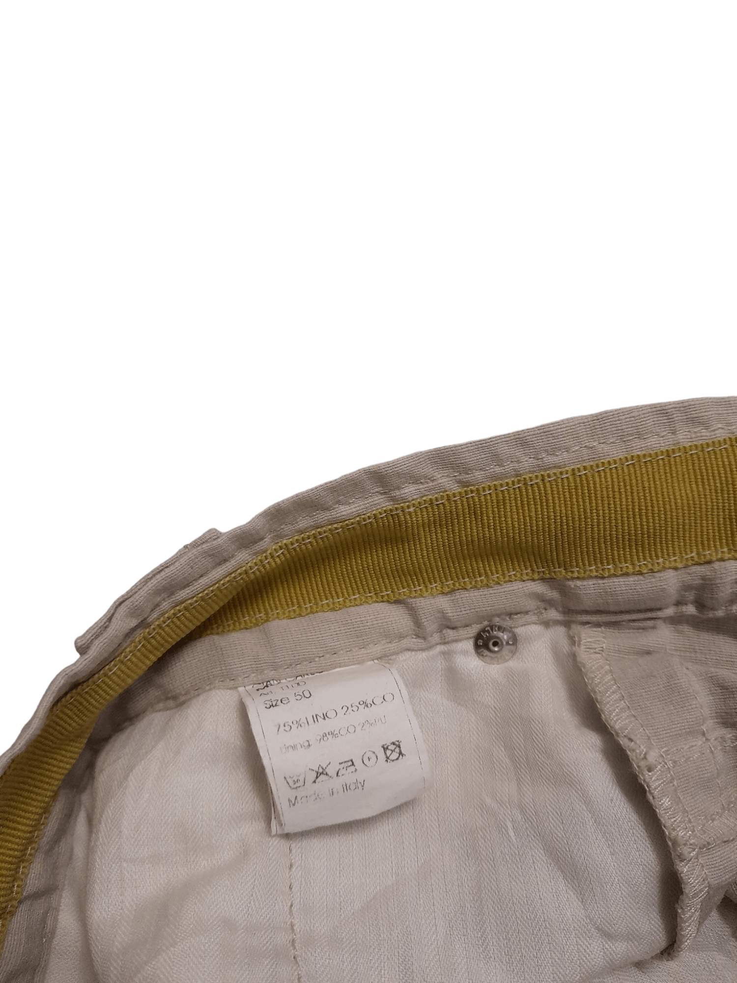 GIAN CARLO ROSSI Gian Carlo Rossi Pant Multipocket Linen + Cotton (E935) Size US 34 / EU 50 - 6 Thumbnail