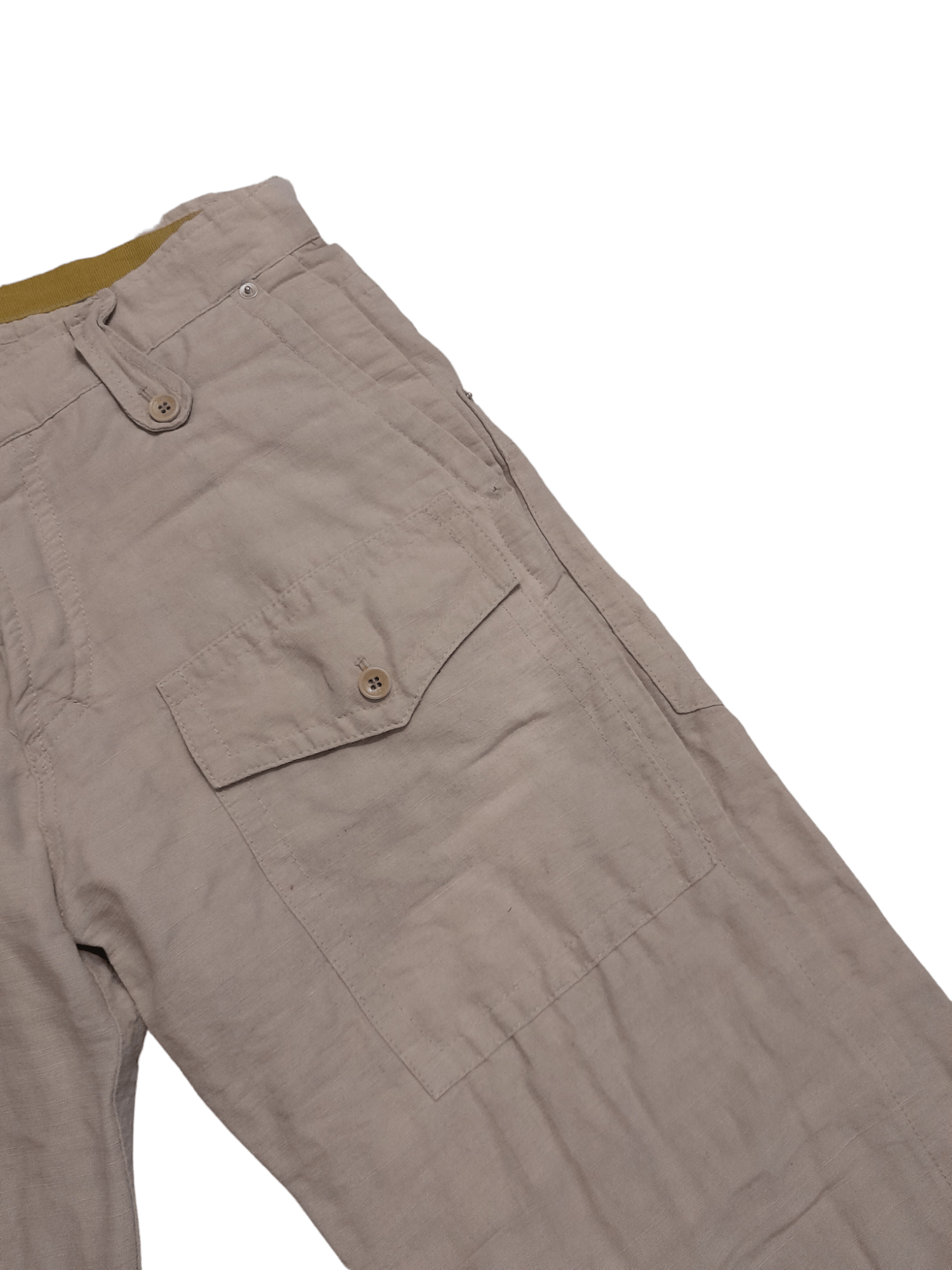 GIAN CARLO ROSSI Gian Carlo Rossi Pant Multipocket Linen + Cotton (E935) Size US 34 / EU 50 - 3 Thumbnail