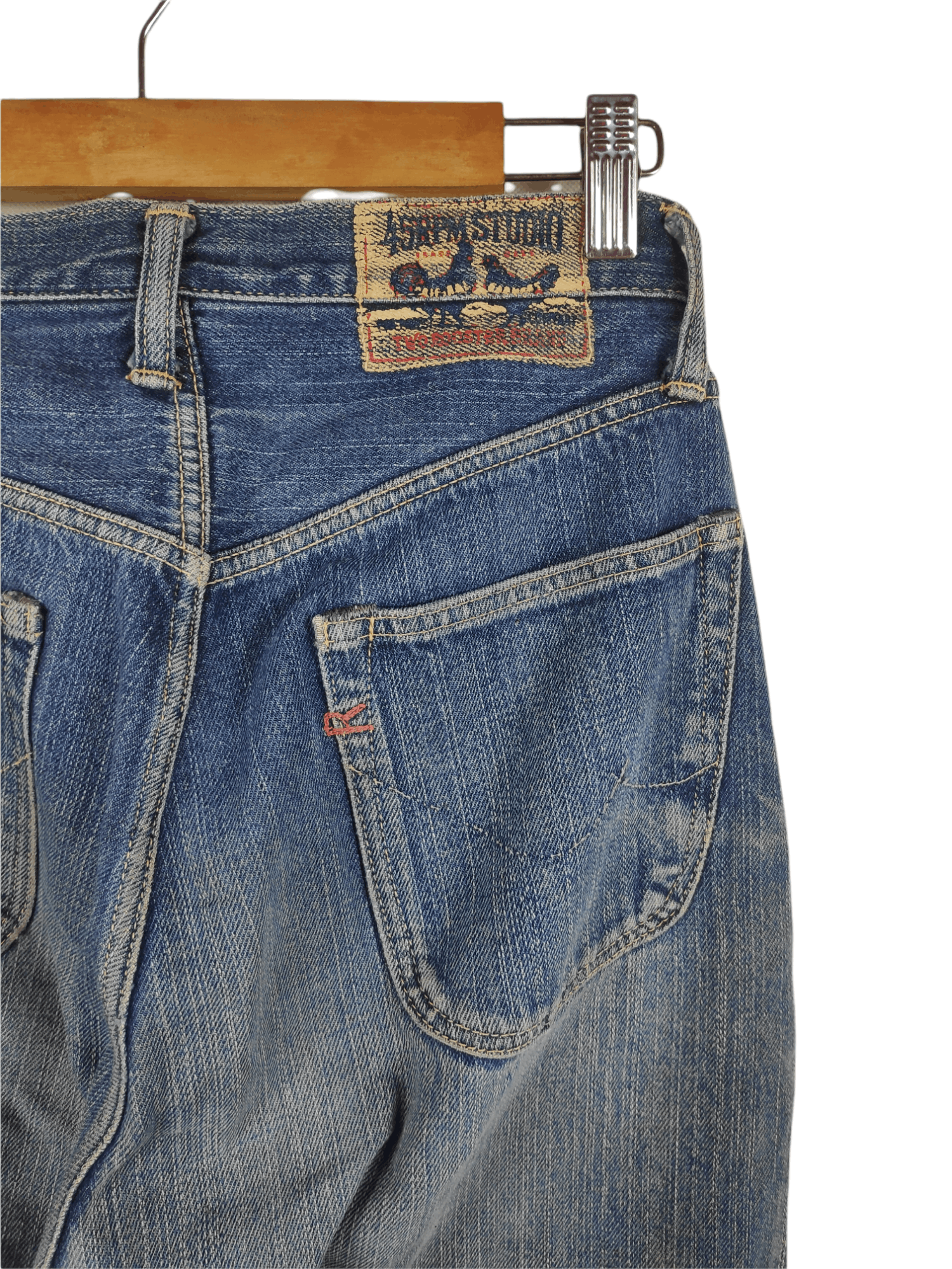 45rpm × Japanese Brand × Vintage Vintage 45RPM Studio Denim Japanese Brand Jeans Size US 27 - 1 Thumbnail