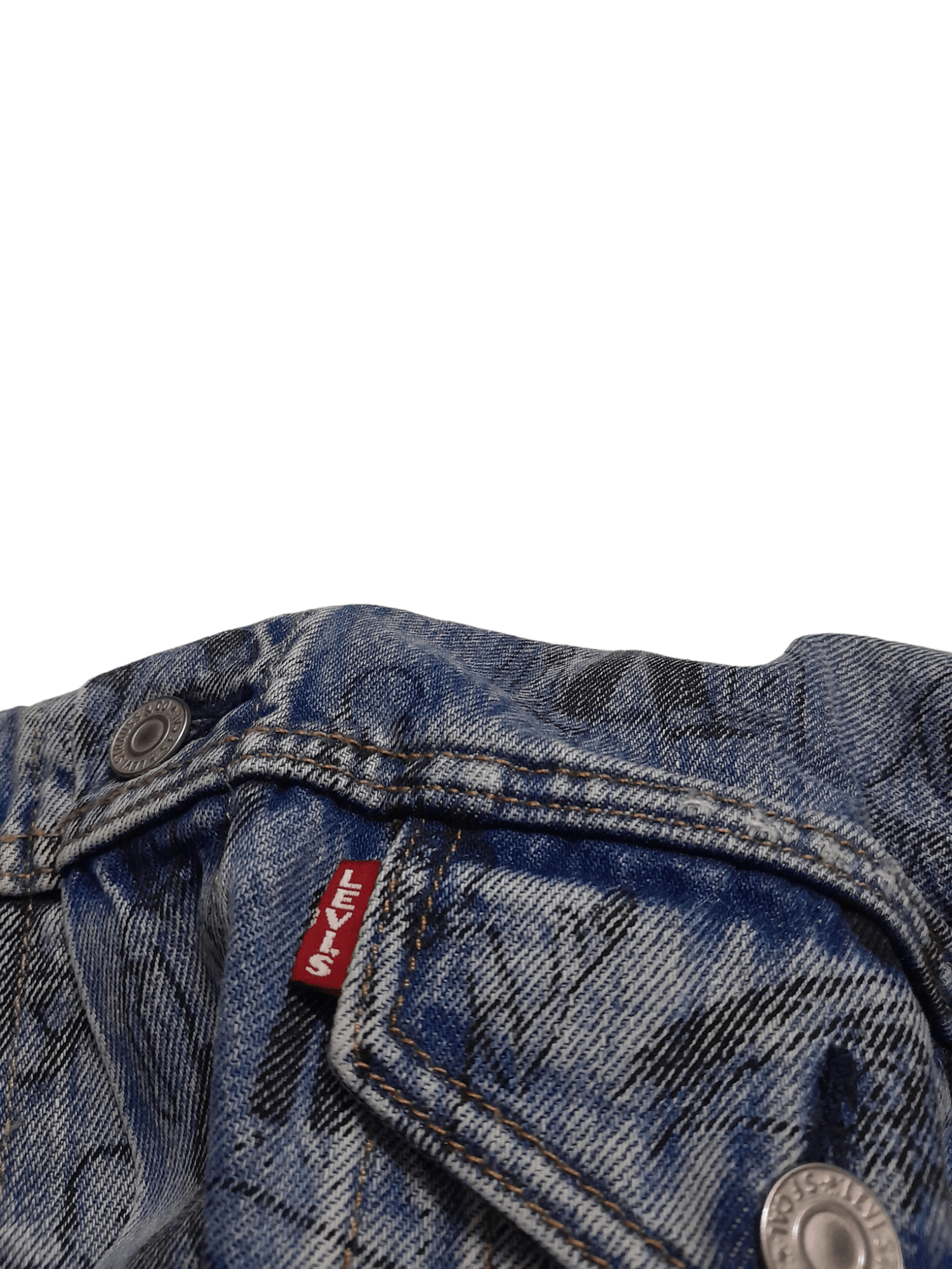 Levi's Levis BathTub Limited Edition Trucker Denim Jacket (E925) Size US L / EU 52-54 / 3 - 6 Thumbnail