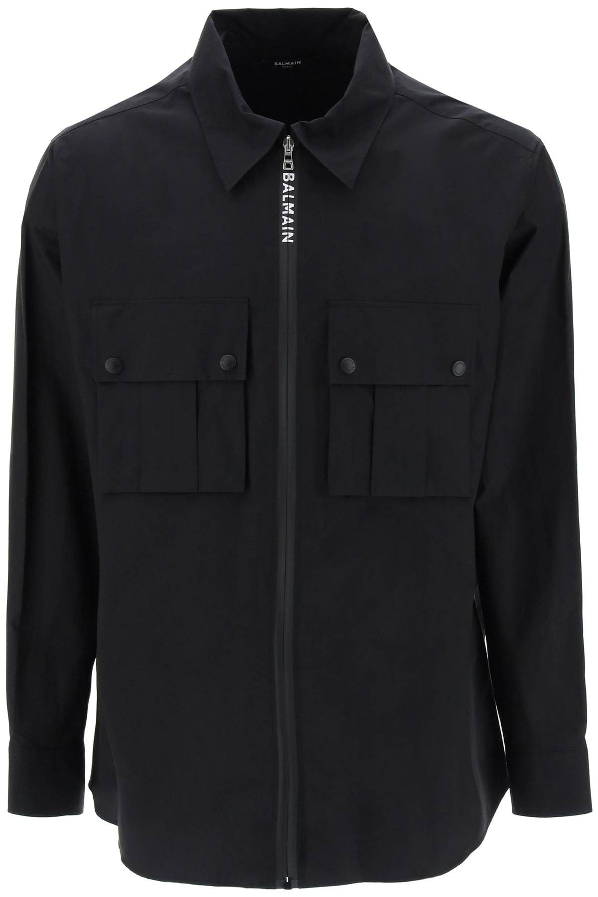 Balmain Zip-Up Shirt