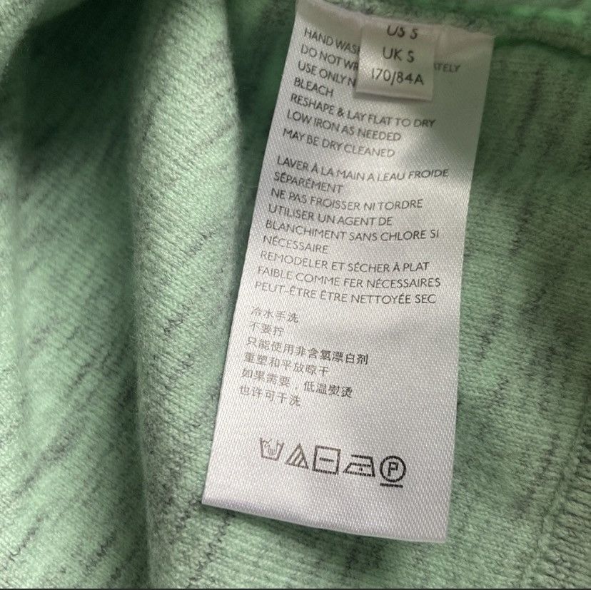 NWT Anthropologie daily practice mint green hoodie Size S