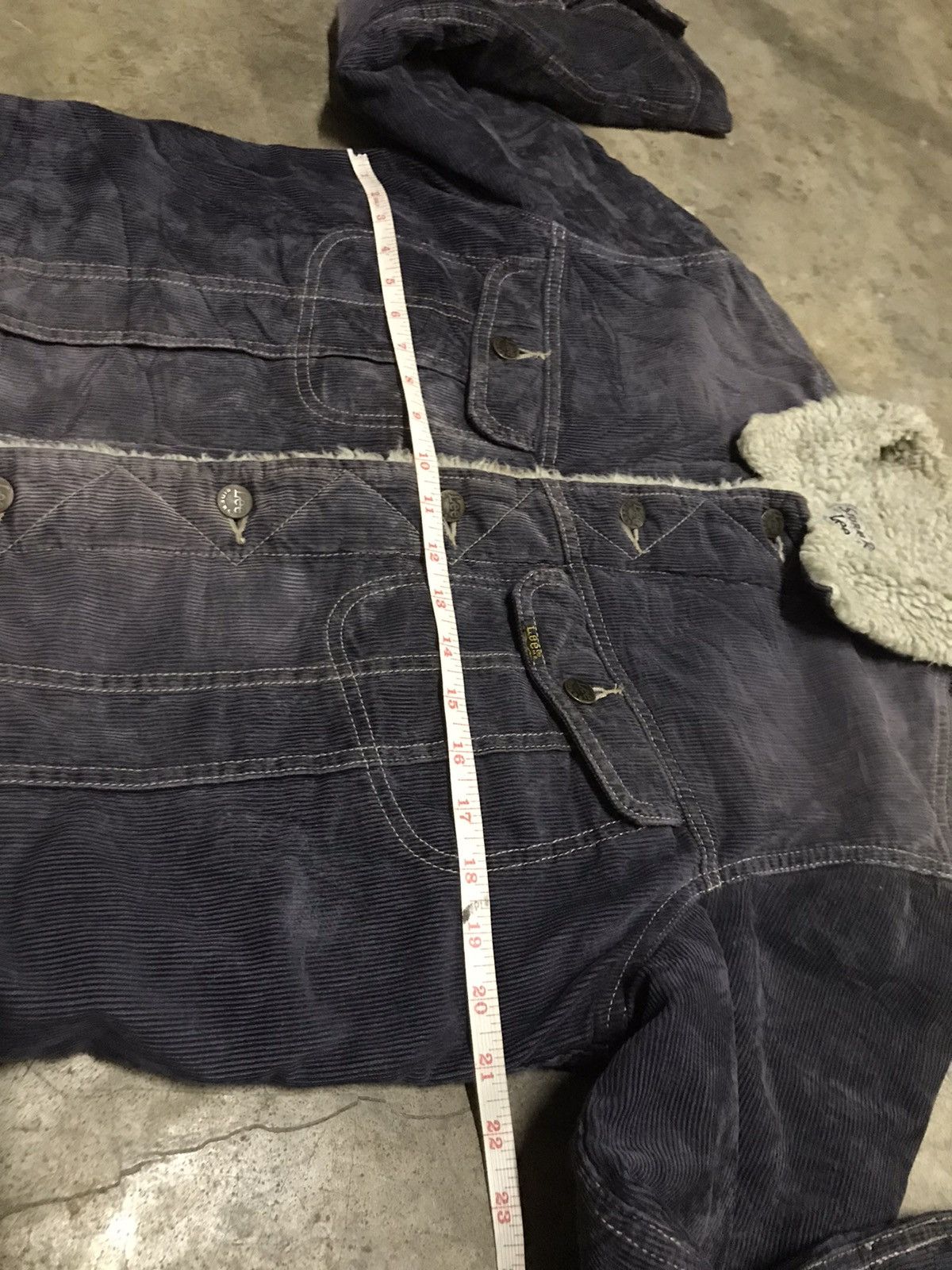 Lee Vintage Lee storm riders Sherling trucker jacket Size US M / EU 48-50 / 2 - 7 Thumbnail