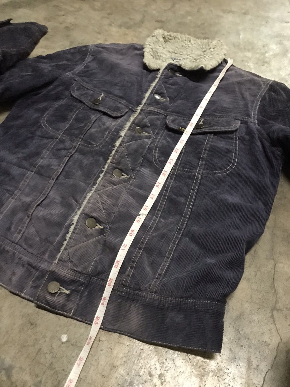Lee Vintage Lee storm riders Sherling trucker jacket Size US M / EU 48-50 / 2 - 8 Thumbnail