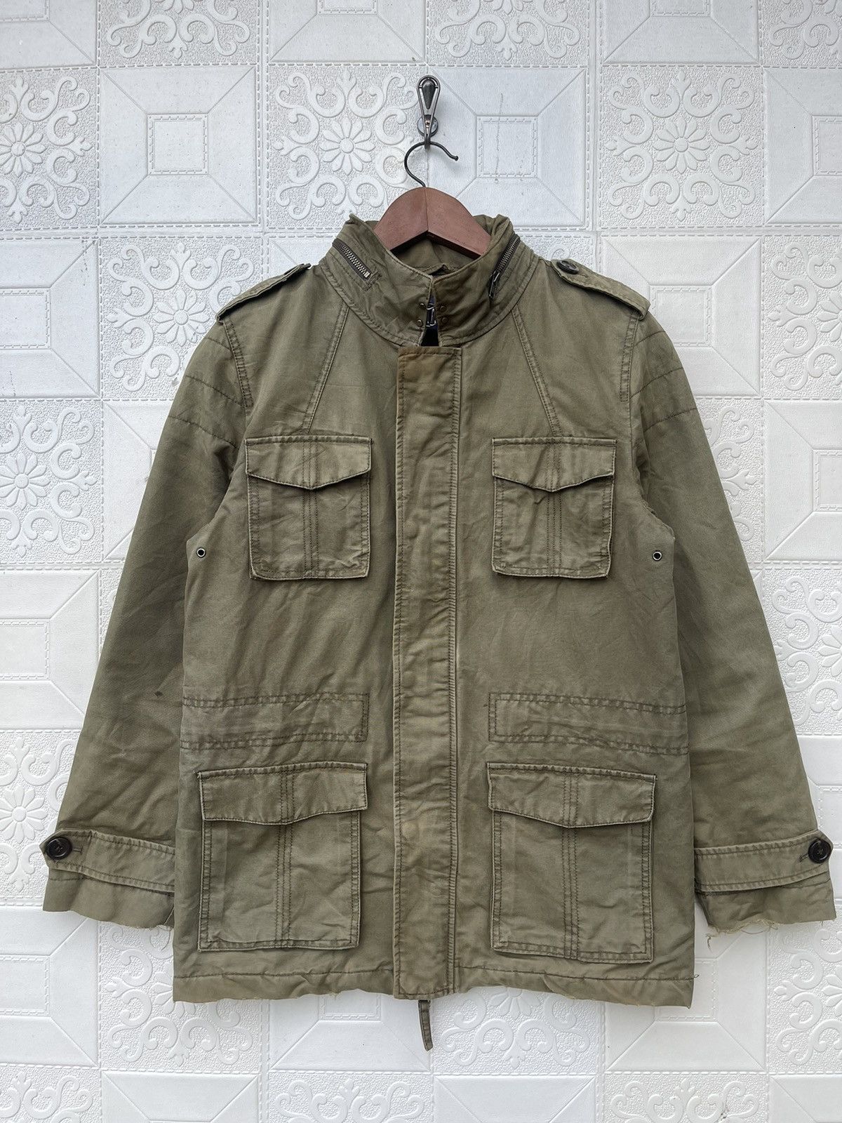 Gap × Vintage Vintage Gap Military Multi Pocket Jacket Size US S / EU 44-46 / 1 - 1 Thumbnail