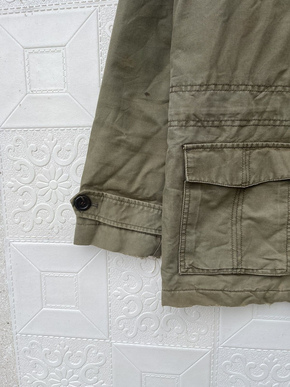 Gap × Vintage Vintage Gap Military Multi Pocket Jacket Size US S / EU 44-46 / 1 - 7 Thumbnail