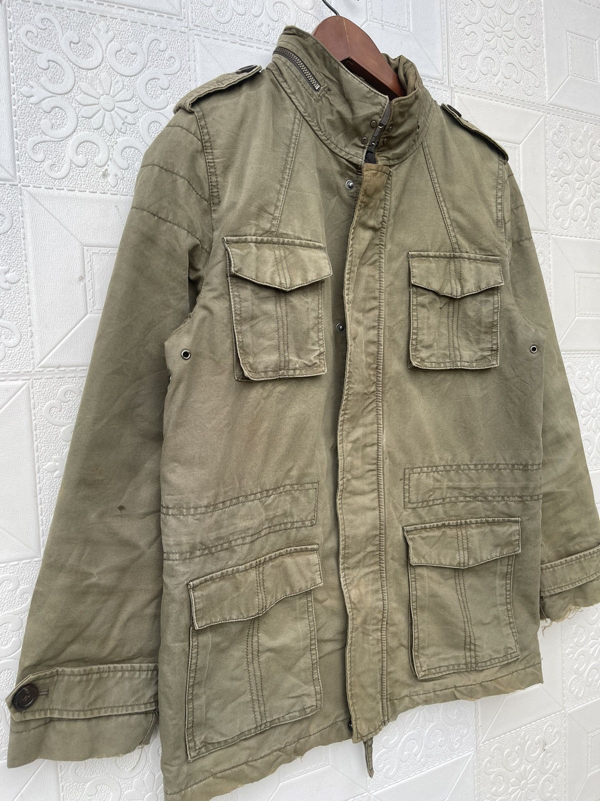 Gap × Vintage Vintage Gap Military Multi Pocket Jacket Size US S / EU 44-46 / 1 - 5 Thumbnail