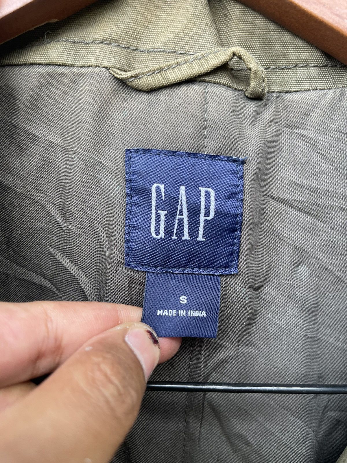 Gap × Vintage Vintage Gap Military Multi Pocket Jacket Size US S / EU 44-46 / 1 - 3 Thumbnail