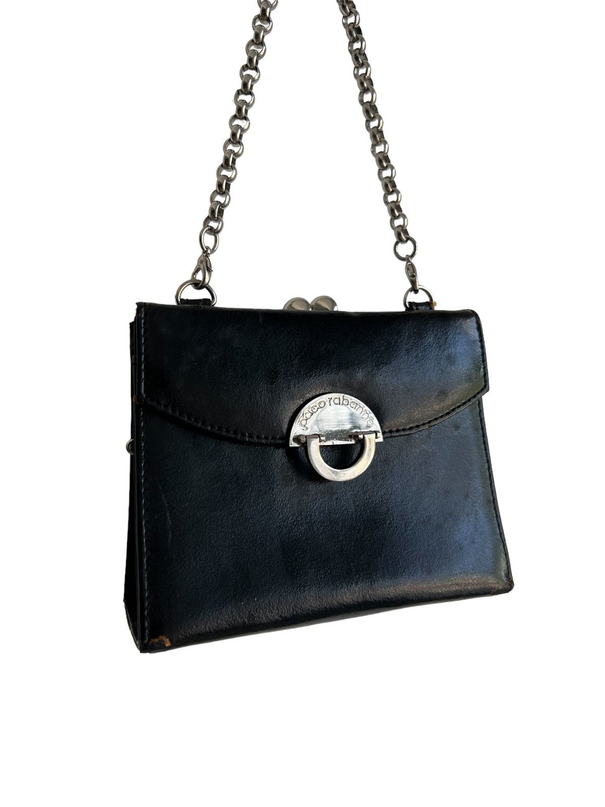 Paco Rabanne GRAIL🔥Paco Rabbabe Minimal Chain Strap Luxury Dinner Bag Size ONE SIZE - 3 Thumbnail