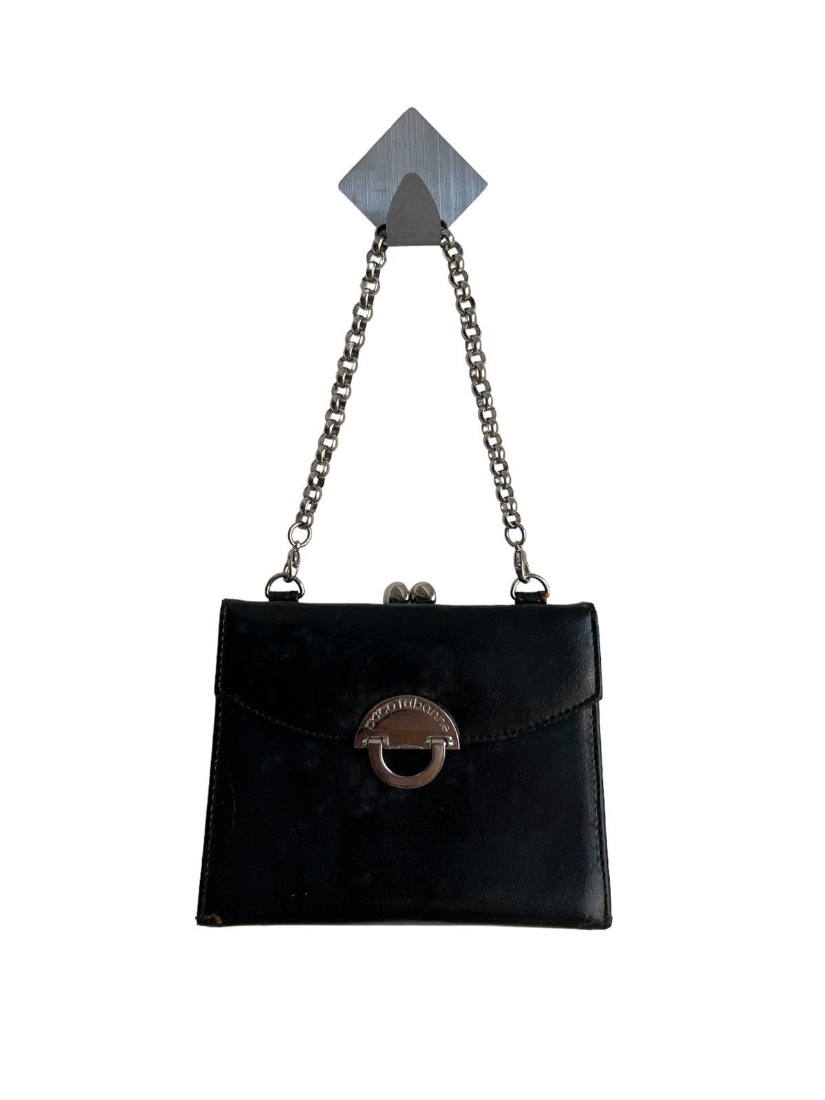 Paco Rabanne GRAIL🔥Paco Rabbabe Minimal Chain Strap Luxury Dinner Bag Size ONE SIZE - 2 Thumbnail