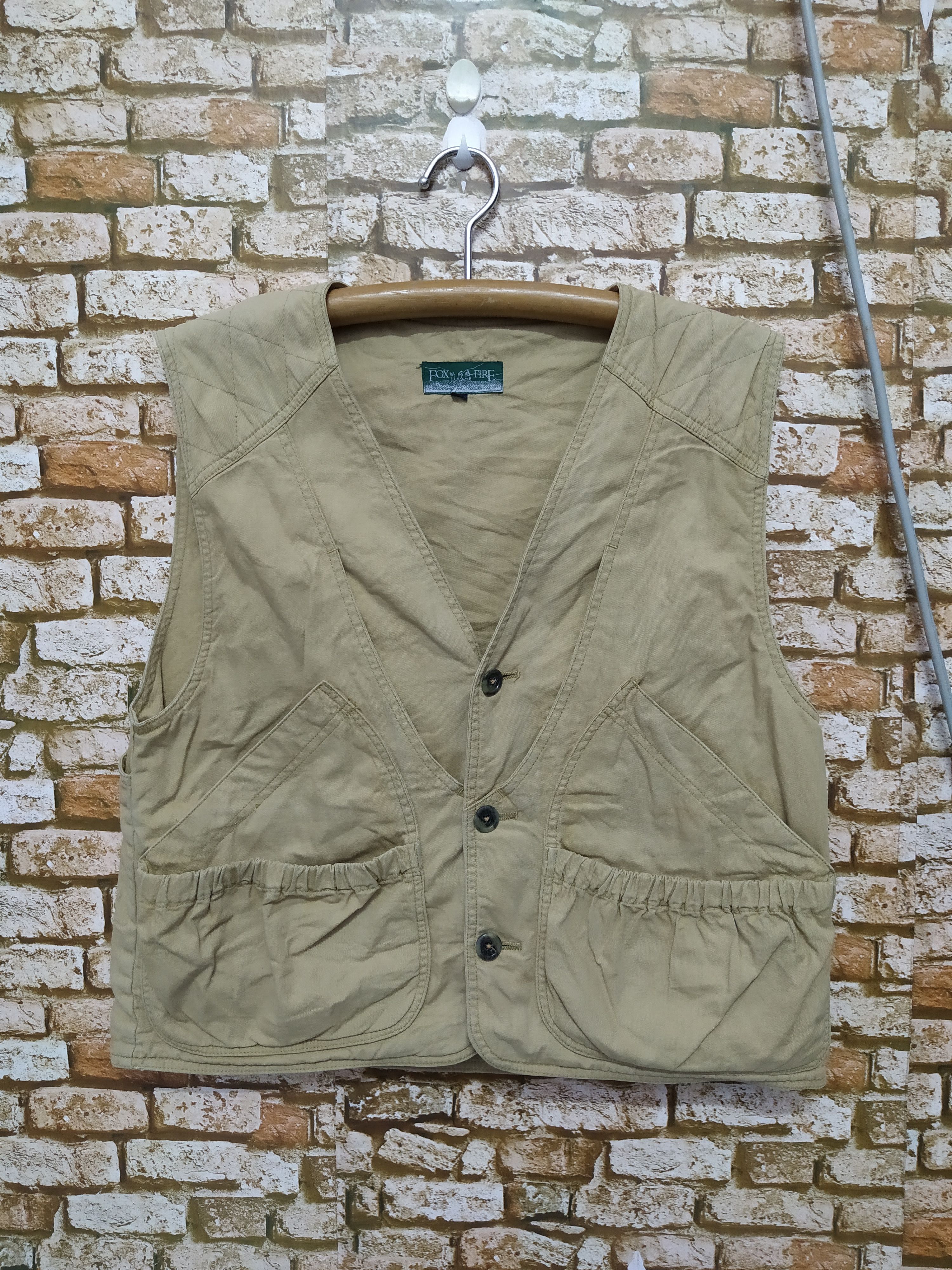 Japanese Brand FOX FIRE TACTICAL VEST DESERT (B343) Size US S / EU 44-46 / 1 - 1 Thumbnail