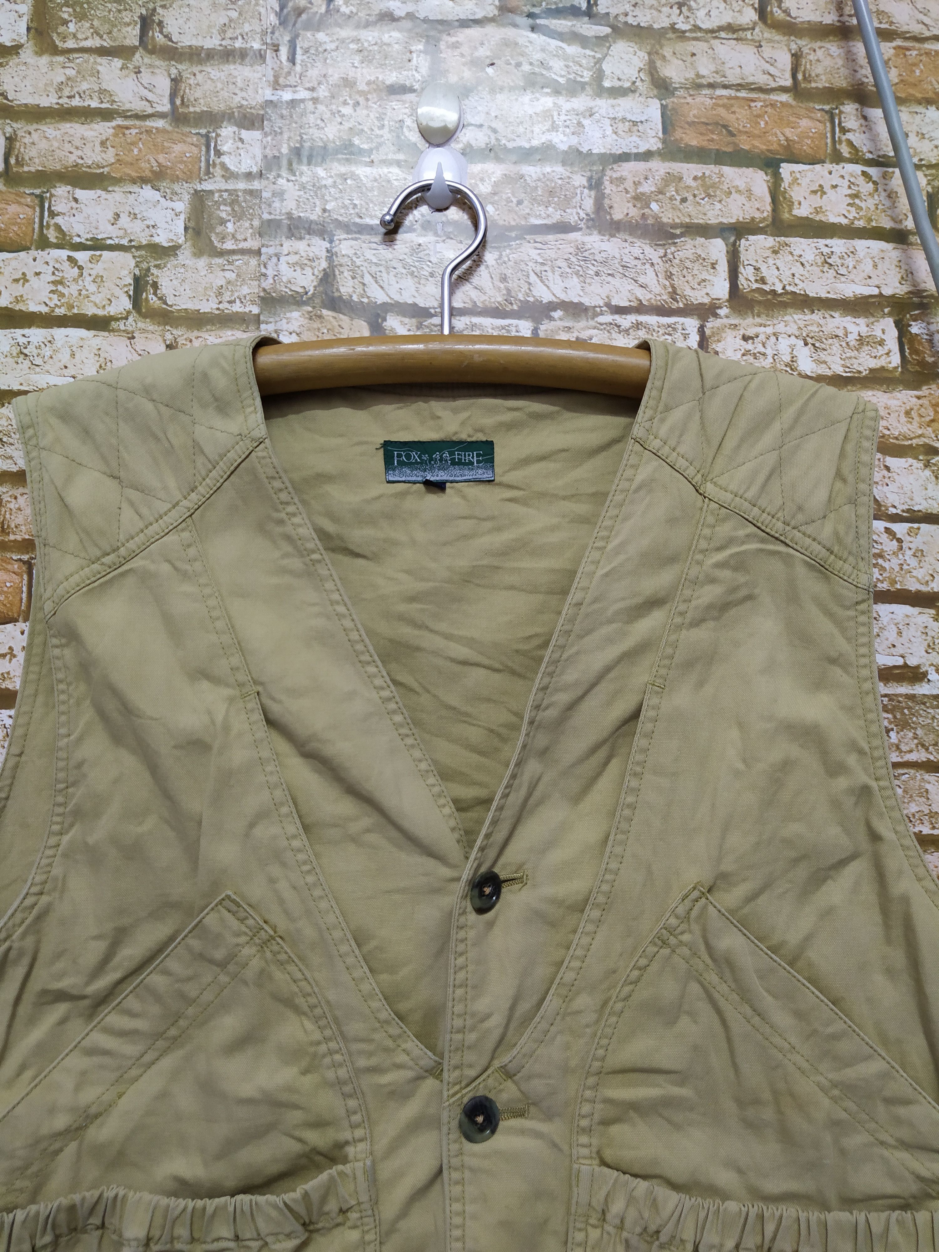 Japanese Brand FOX FIRE TACTICAL VEST DESERT (B343) Size US S / EU 44-46 / 1 - 2 Thumbnail