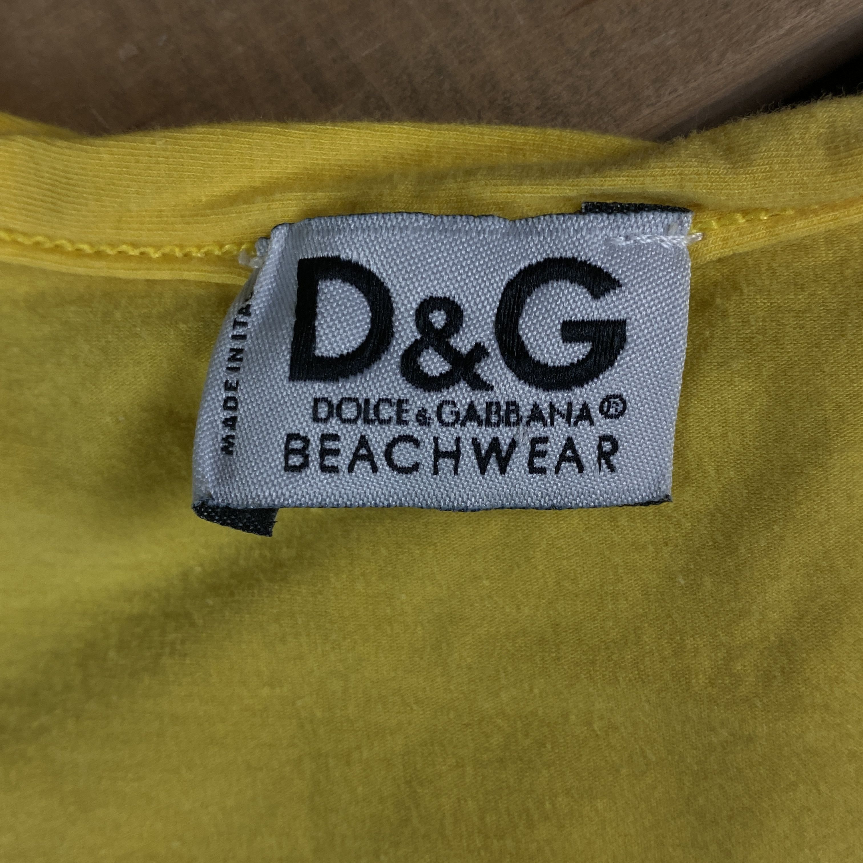 Dolce & Gabbana Women’s Jersey T-Shirt Dolce Gabbana Beachwear Size S-M Size S / US 4 / IT 40 - 4 Thumbnail