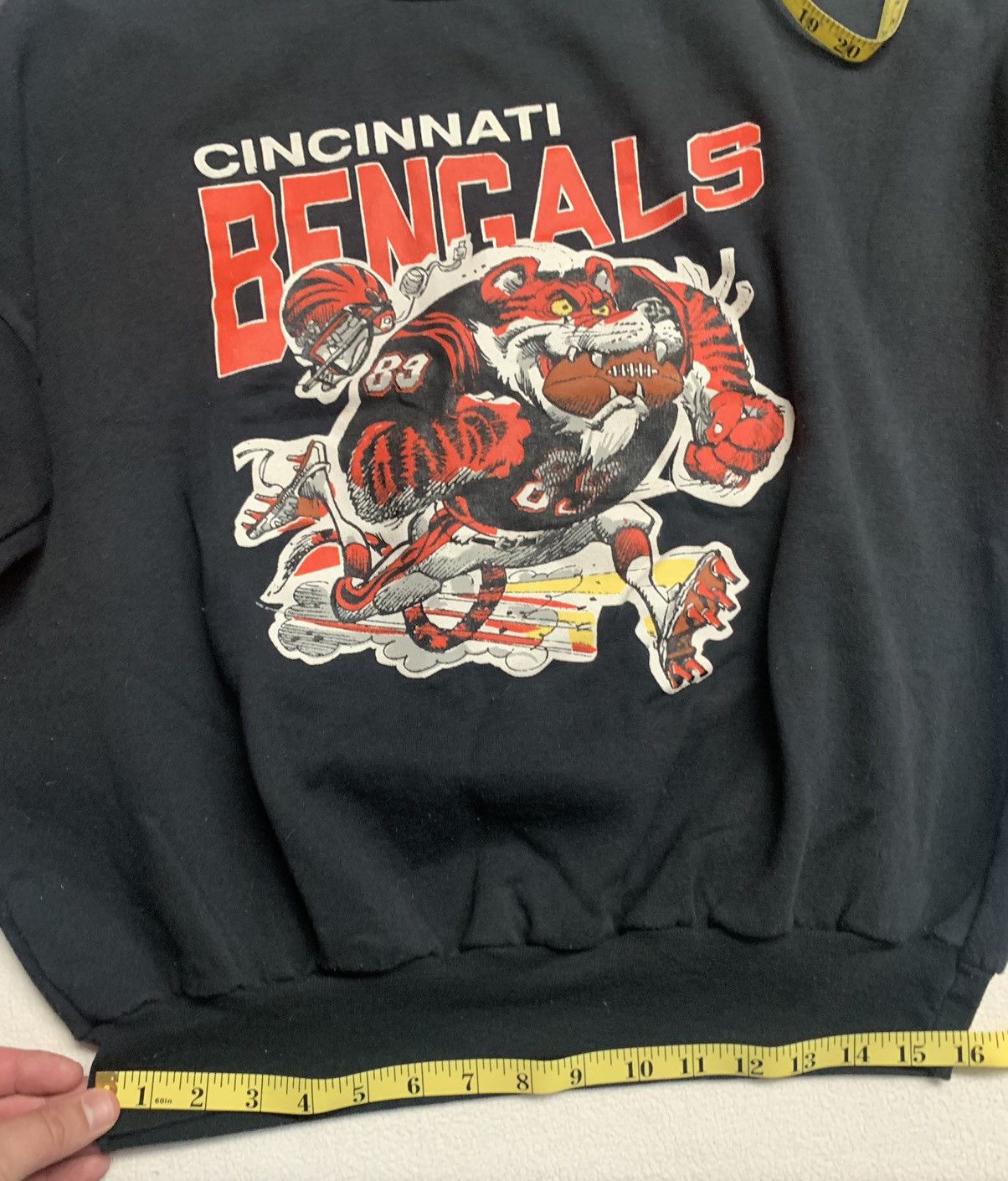 NFL × Vintage 80’s / 90’s Cincinnati Bengals NFL sweater Size US L / EU 52-54 / 3 - 9 Thumbnail